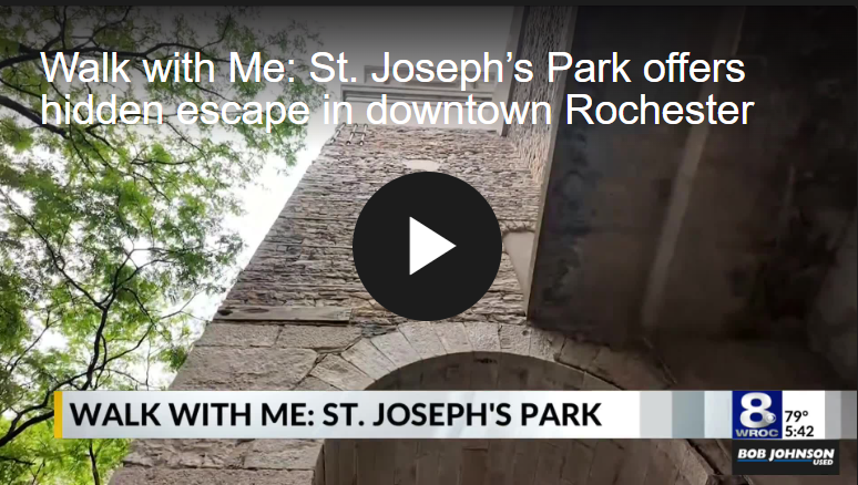 Walk with Me: St. Joseph’s Park offers hidden escape in downtown Rochester