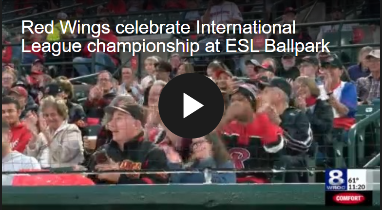 Red Wings celebrate International League championship at ESL Ballpark