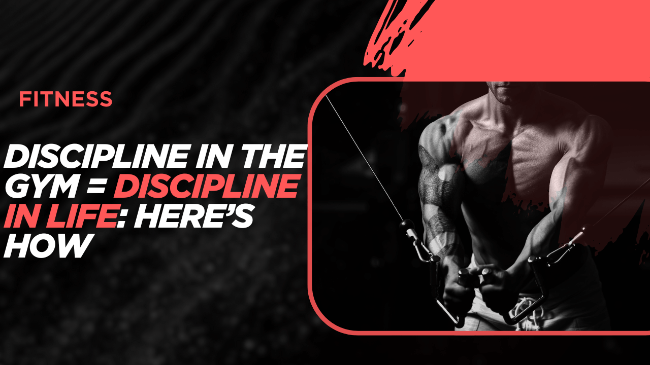 Discipline In The Gym = Discipline In Life: Here’s How