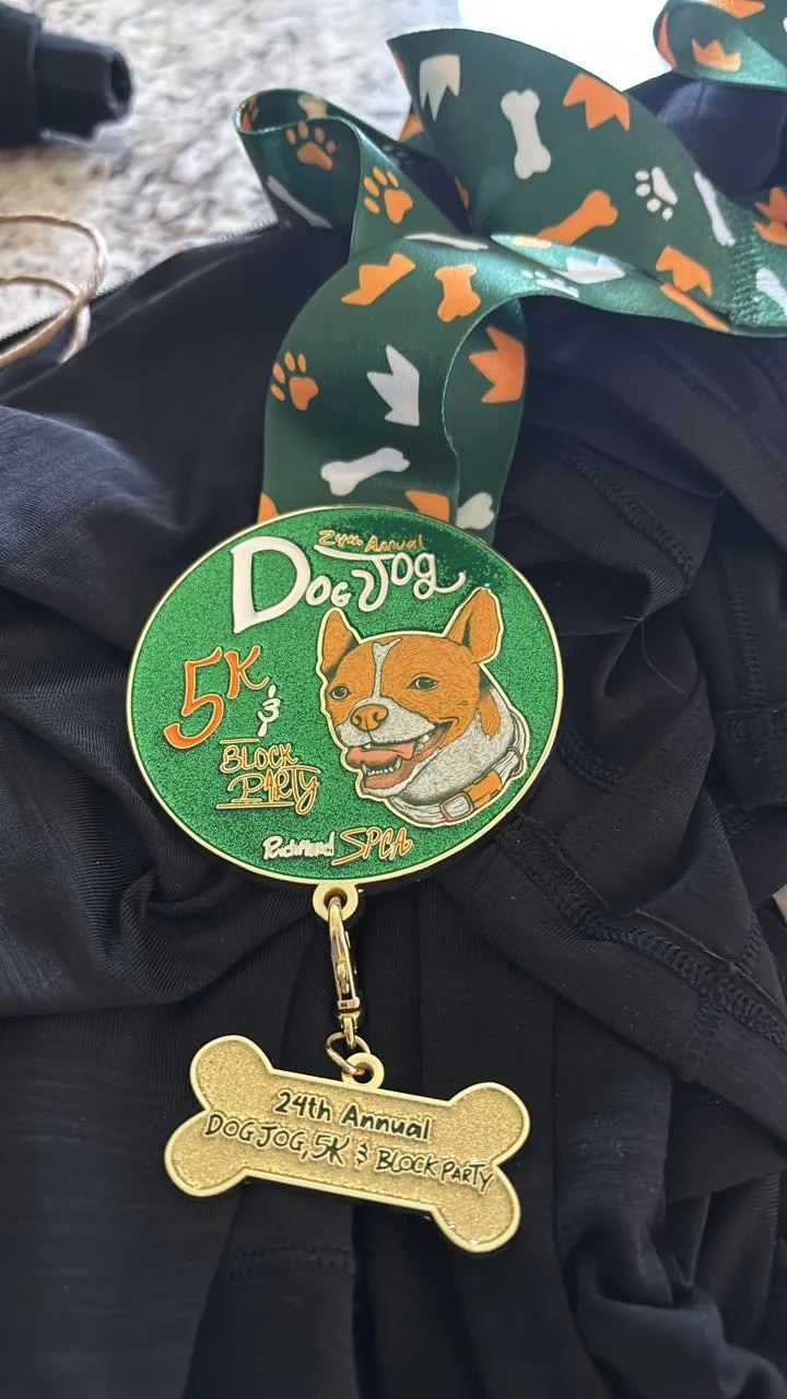 After the Richmond SPCA DOG JOG, I was still energized to walk on, resulting in a happily exhausted Ulsan from all the thrilling sniffing and exploration.