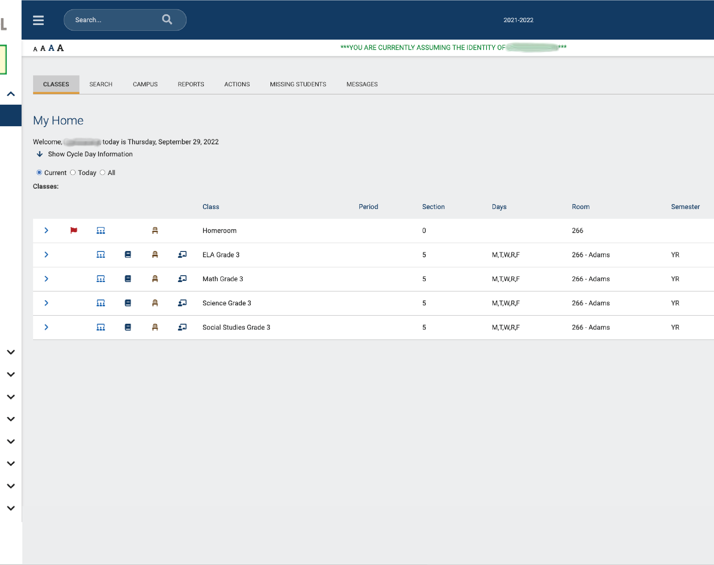 Legacy SchoolTool Application