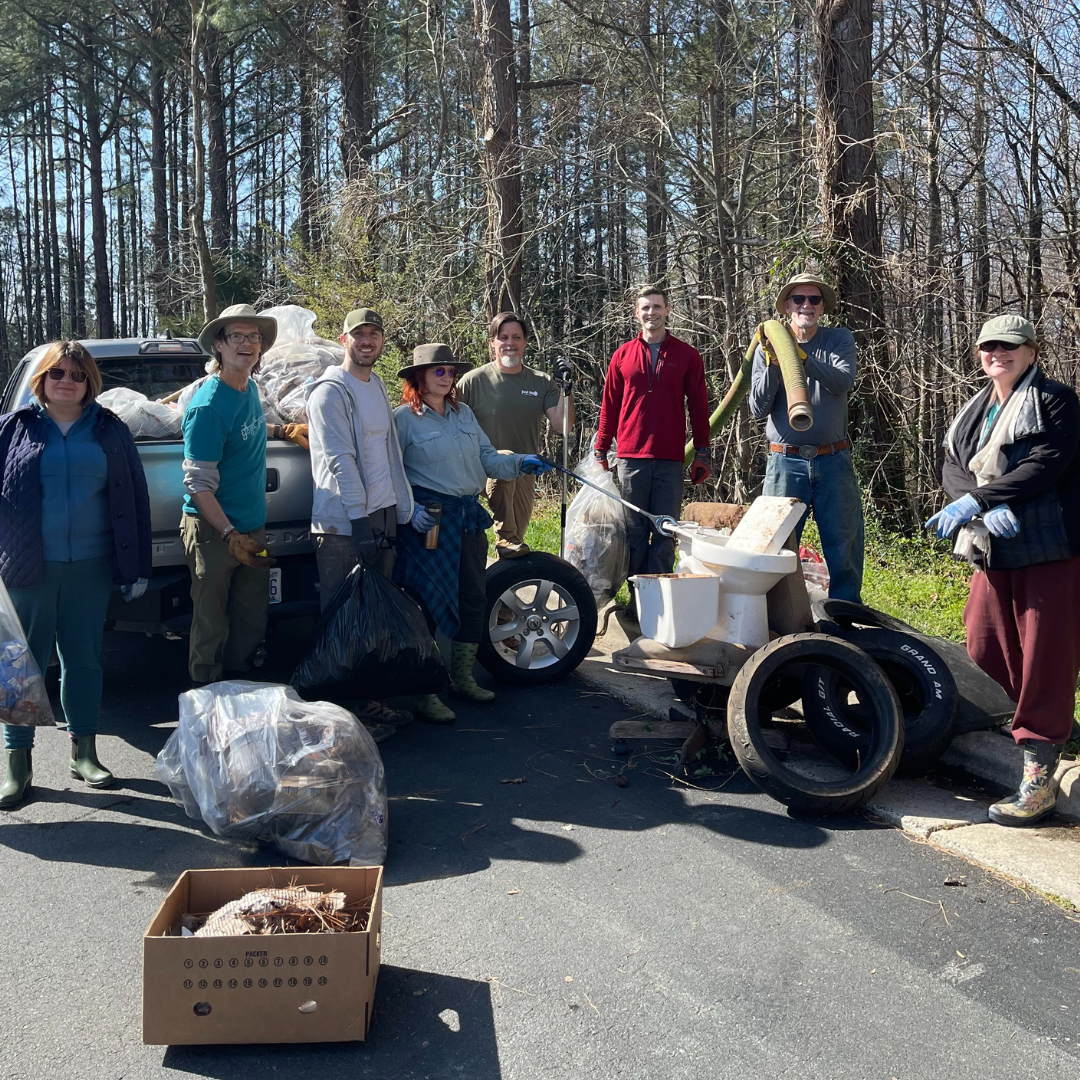 Haw River Clean-up with Bill Wofford