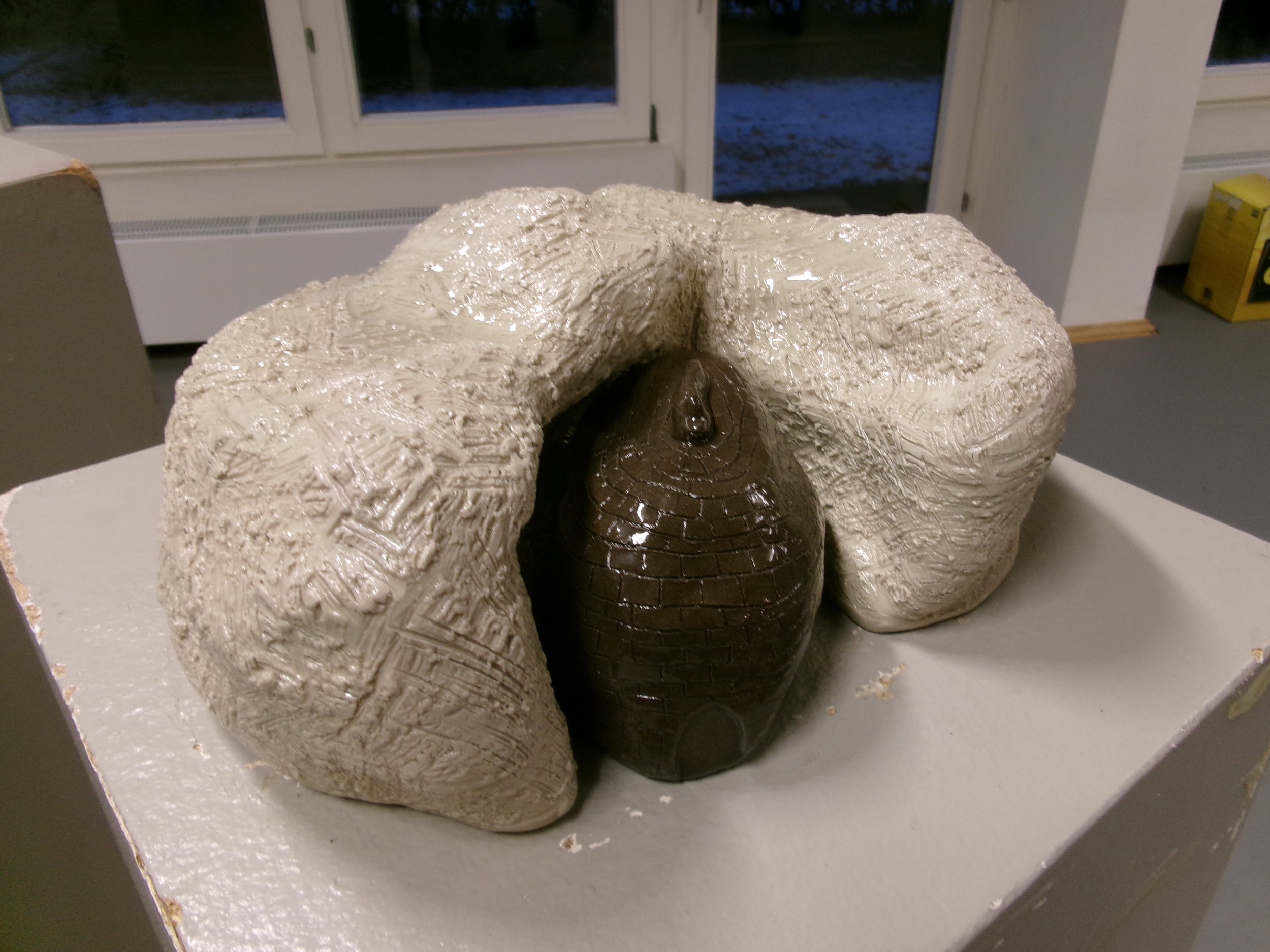 TO ALL THE PEOPLE I'VE CALLED HOME #4863, ceramics, 2023 