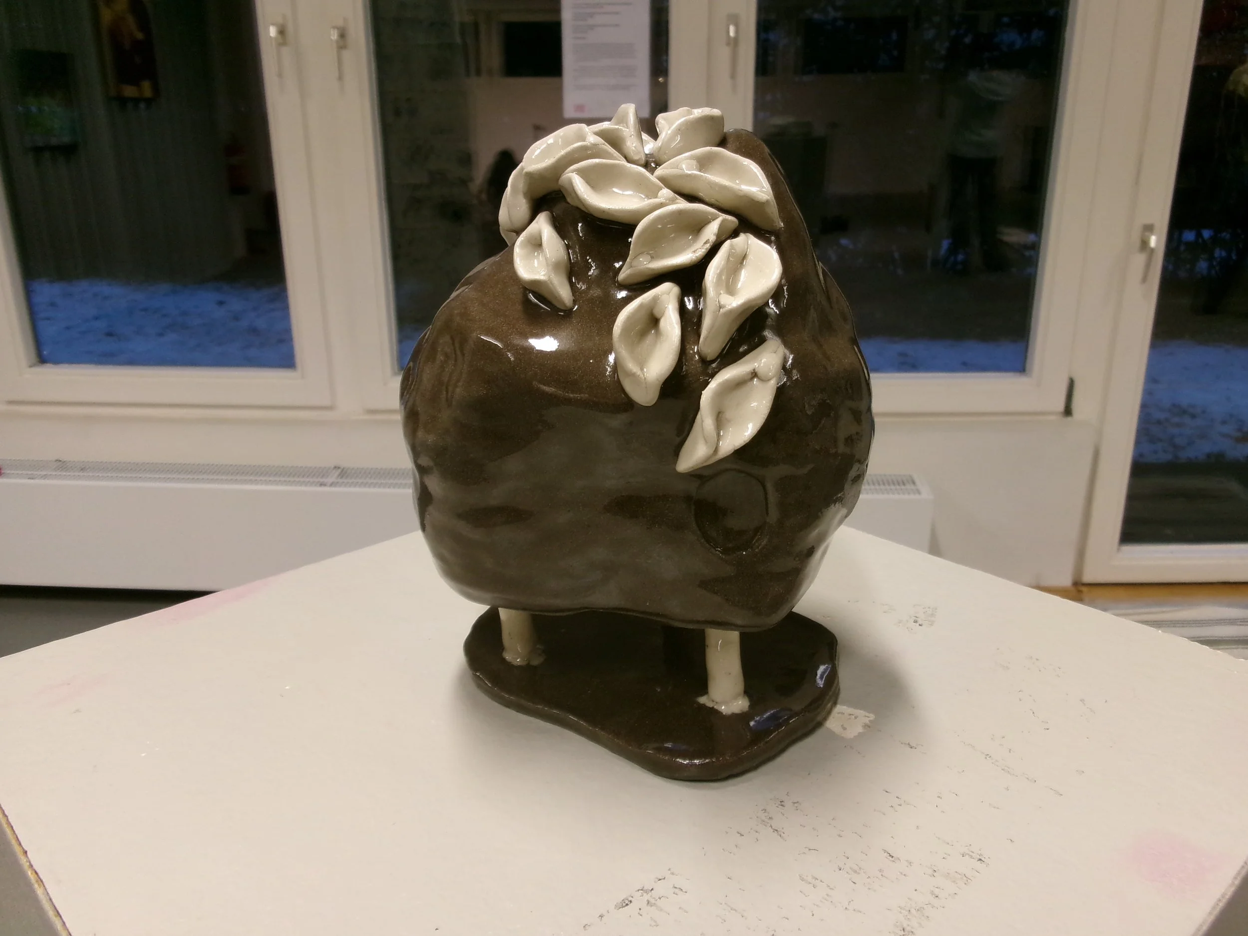 TO ALL THE PEOPLE I'VE CALLED HOME #5728, ceramics, 2023