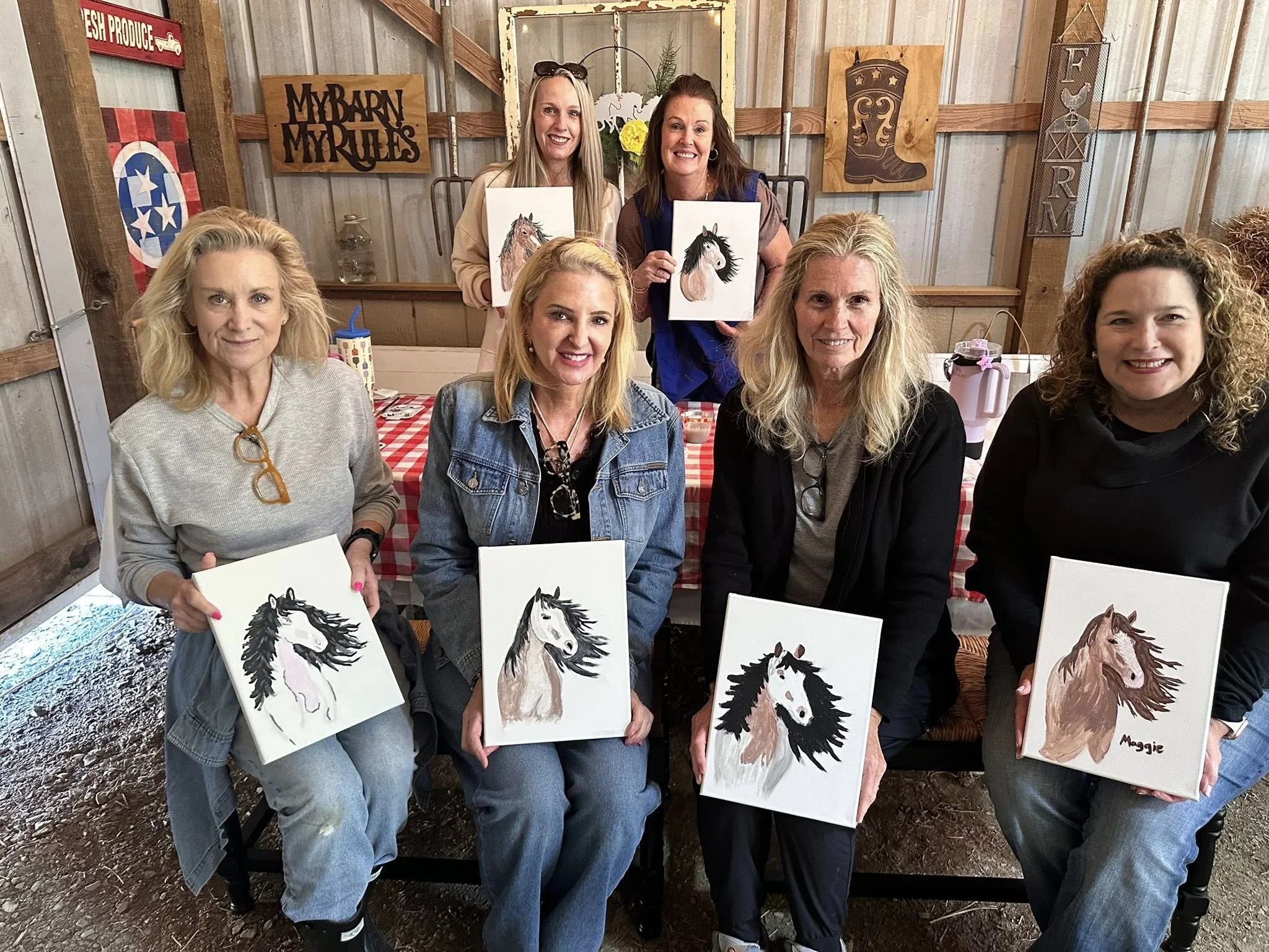 April - Tammy's Paint & Sip at the Ranch
