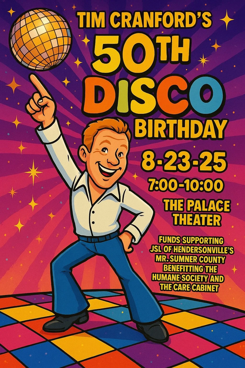 Tim Cranford's 50th Disco Birthday!