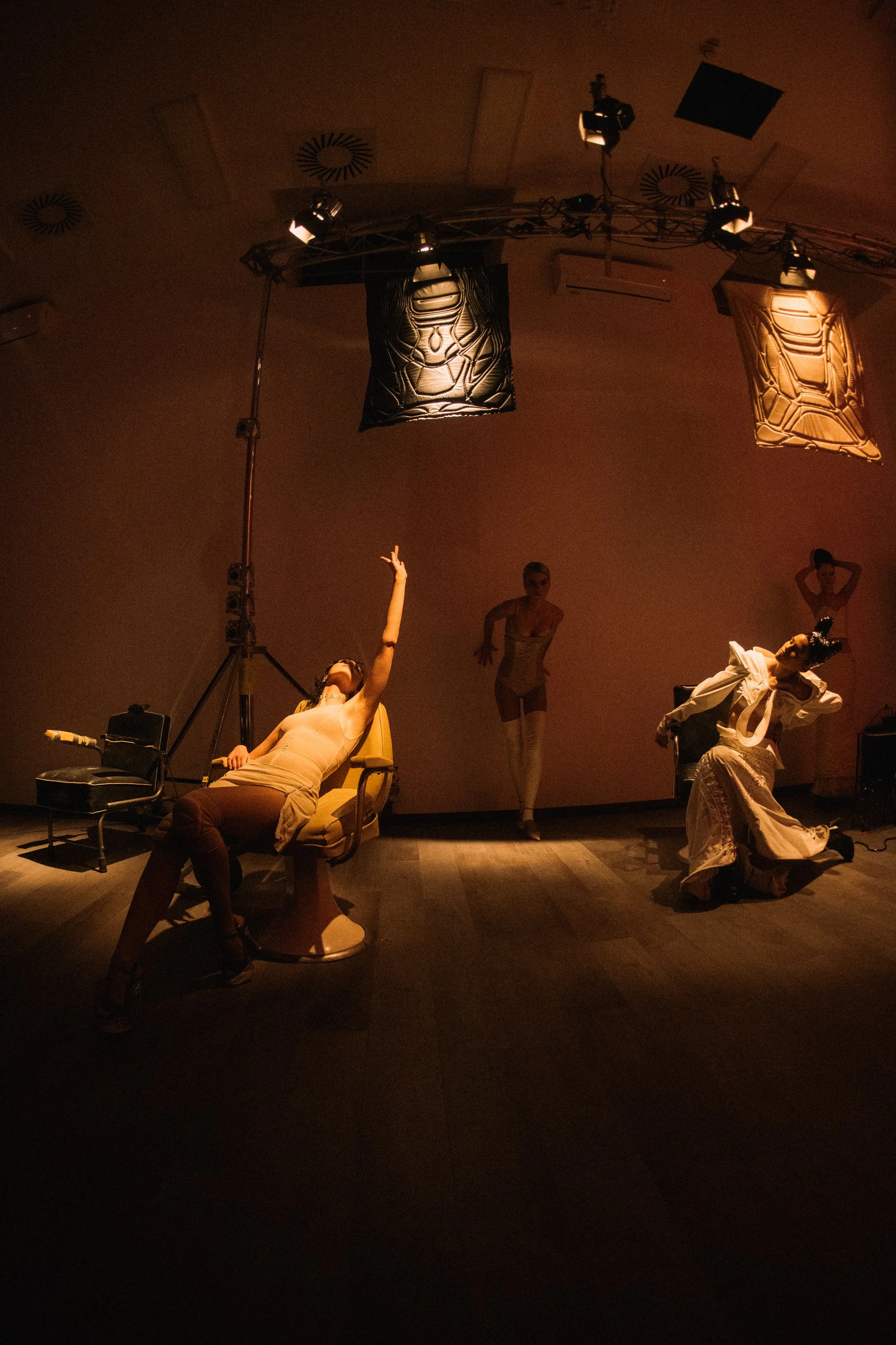 Photo of a performance called "We Are So Much More Than Chaos" by the artist: Daemon Concept at not allowed shows @notallowedshows. 