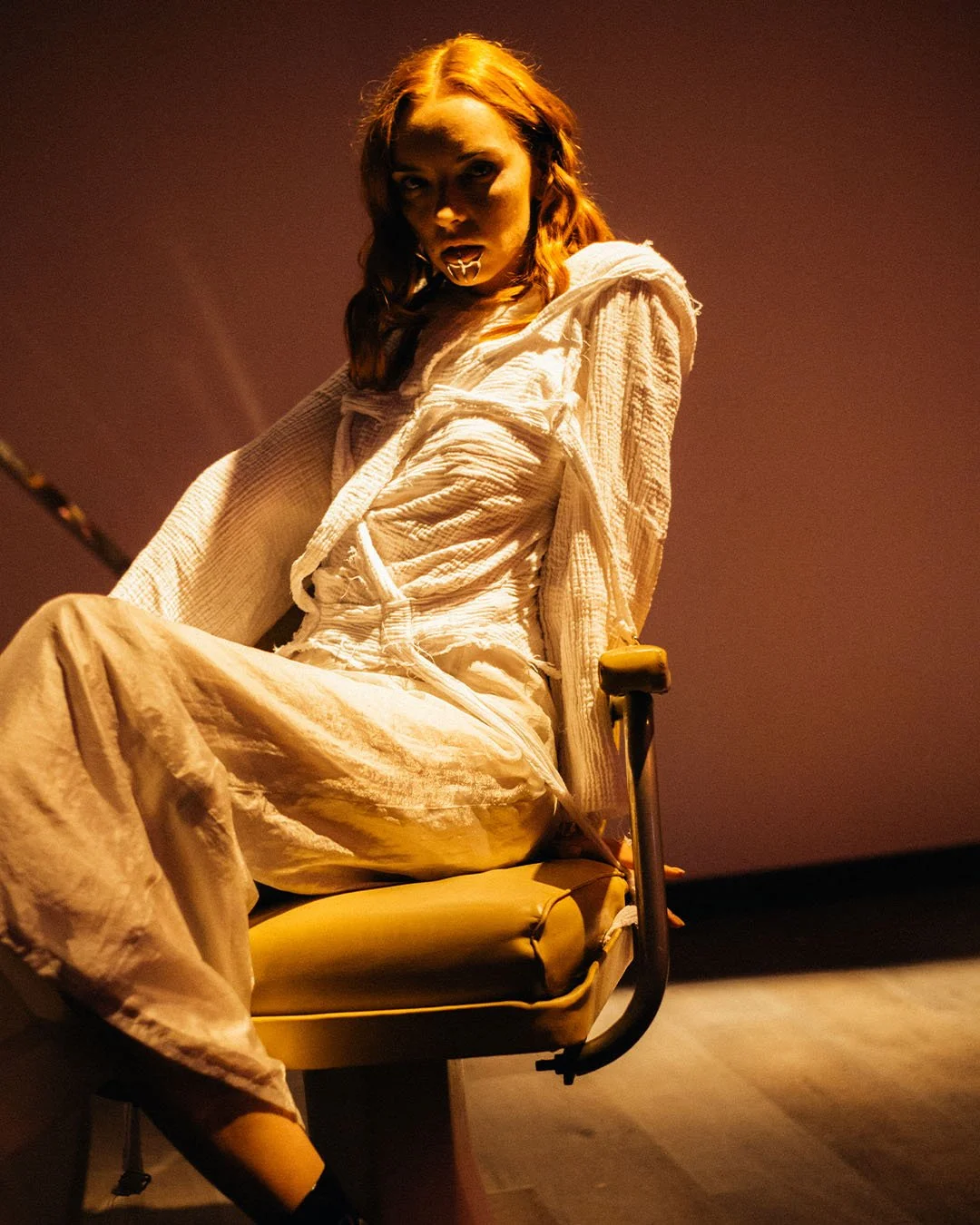 Photo of a performance called "We Are So Much More Than Chaos" by the artist: Daemon Concept at not allowed shows @notallowedshows. 