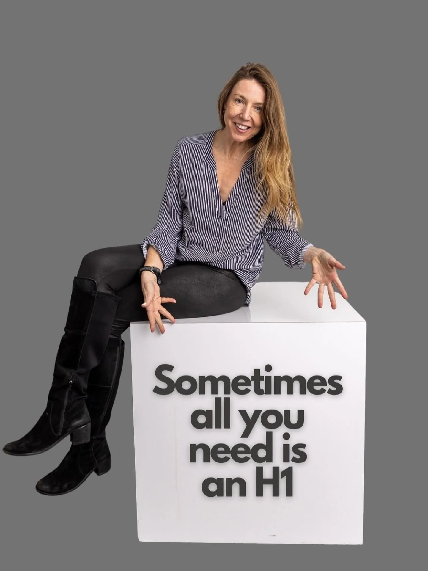 Today I audited two therapist websites. 

One of them had nine H1 titles on their home page. 

The other one had zero. 

Which is worse? 🥁🥁🥁🥁

The answer is multiples are worse than zero. 

If the page has a title tag and some copy then you can s