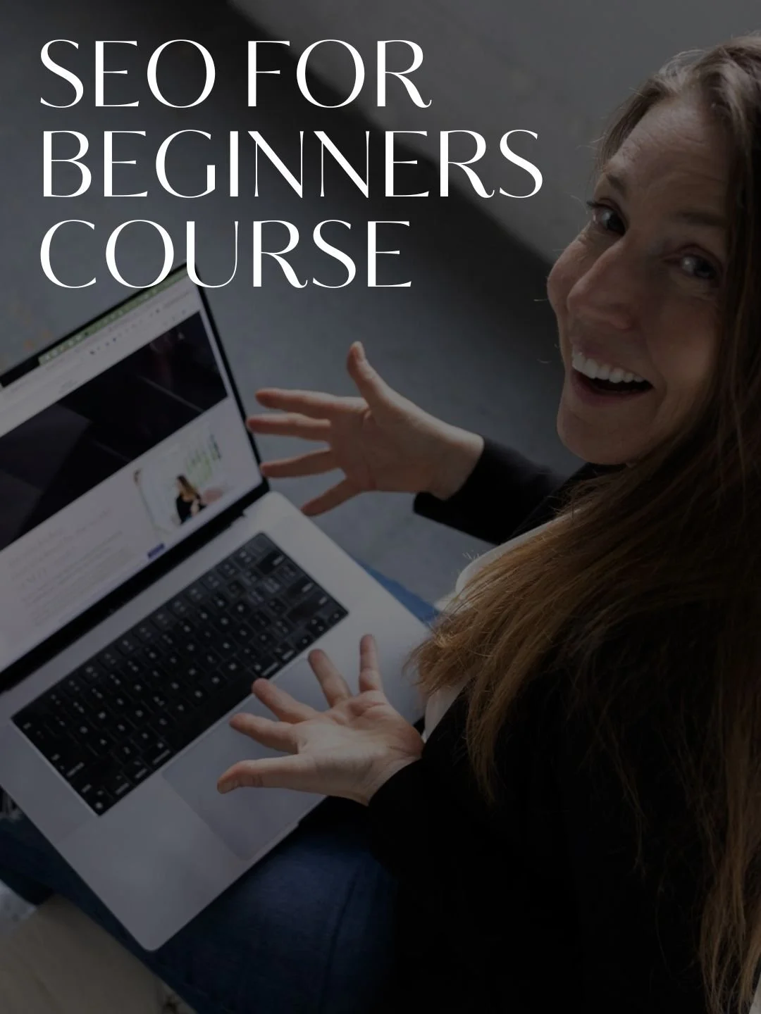 Graphic for the SEO for Beginners online micro course offered by Suzanne at Digital Optimist.