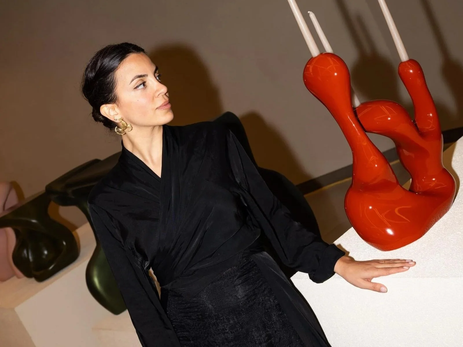 Portrait of Lamiss Akar Lebanese designer