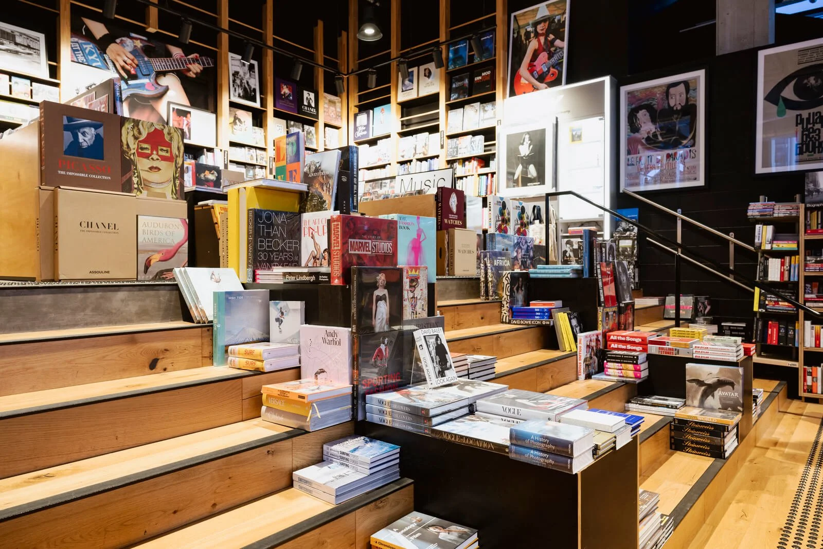 Independent design bookstore Title in Barangaroo Sydney