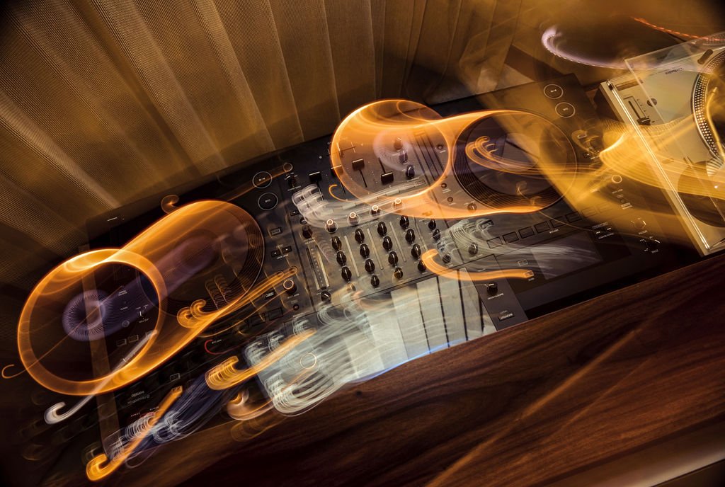 Club Kiva bespoke DJ console designed for high end home entertainment