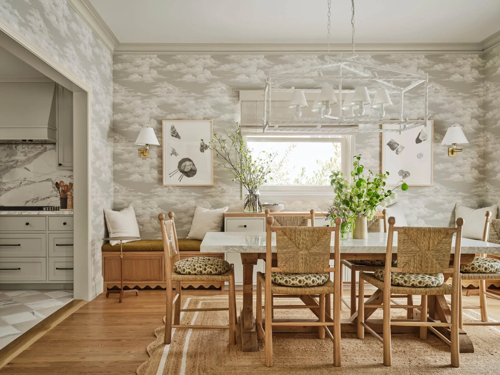 Layered textures in Avenue residential project