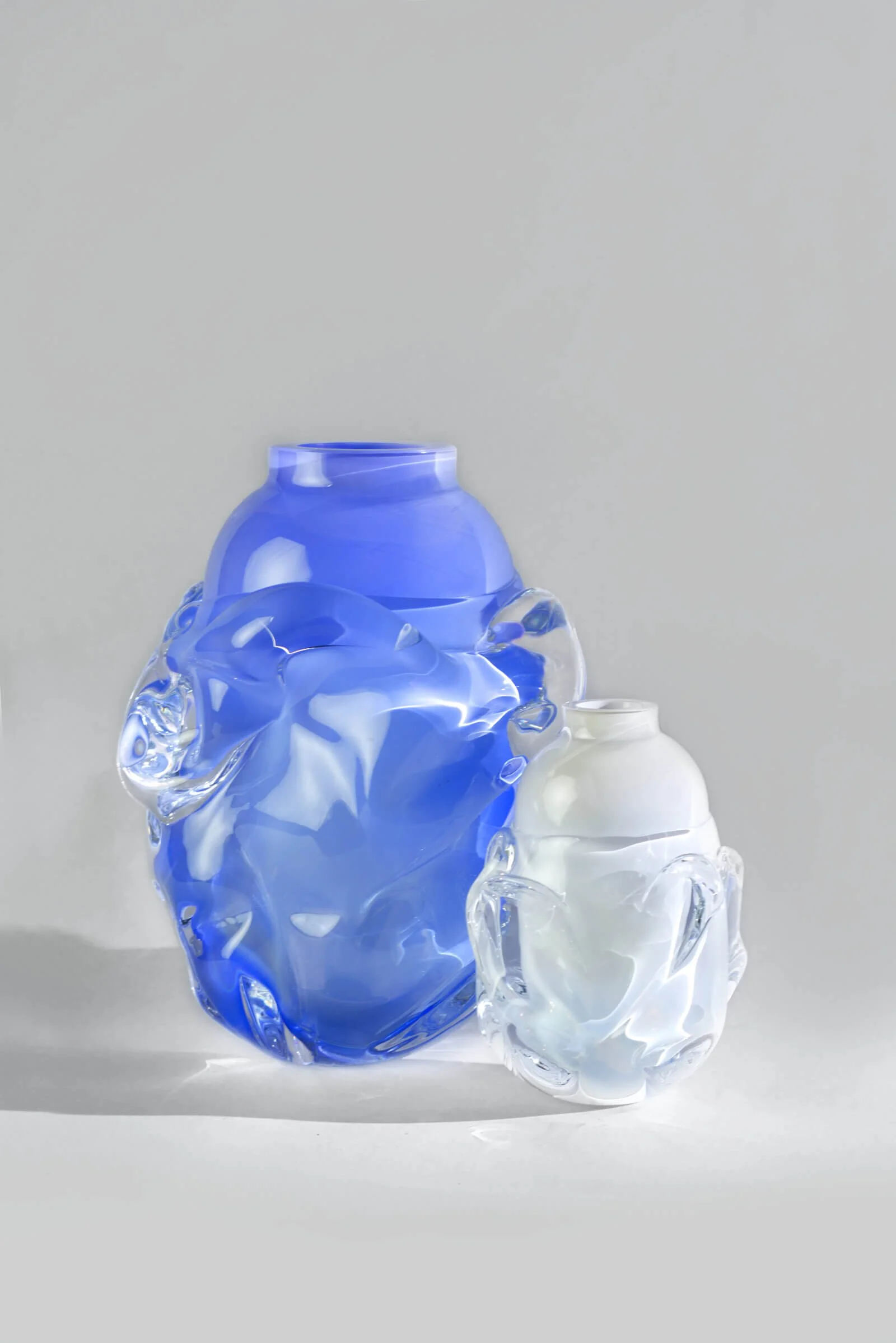 mila-zila-persona_blue shades vase and cream small vase.jpg