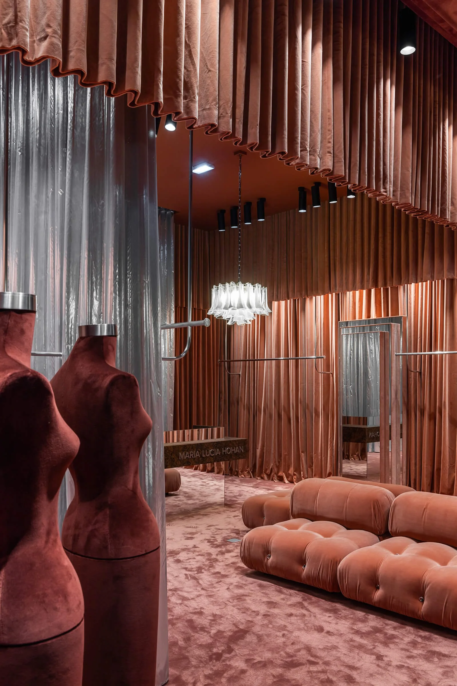 Interior architecture project focused on material and detail by Bogdan Ciocodeica Studio