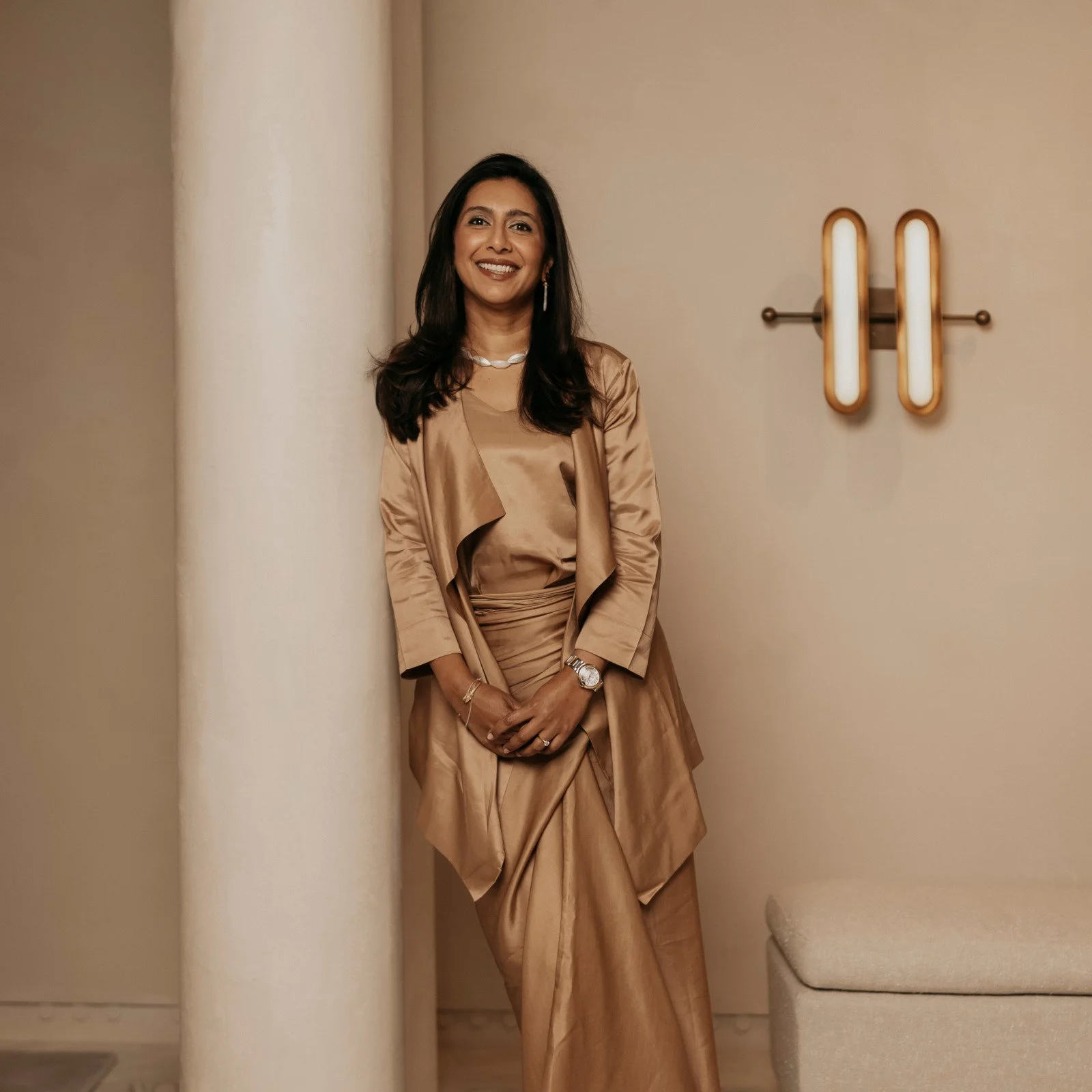 Portrait of Charu Gandhi, Founder and Director of Elicyon