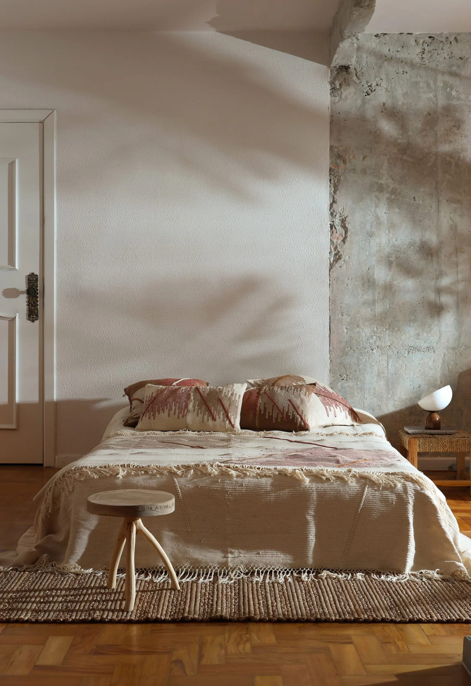 Juliana Pippi LINEA Collection fabric installation at Milan Design Week