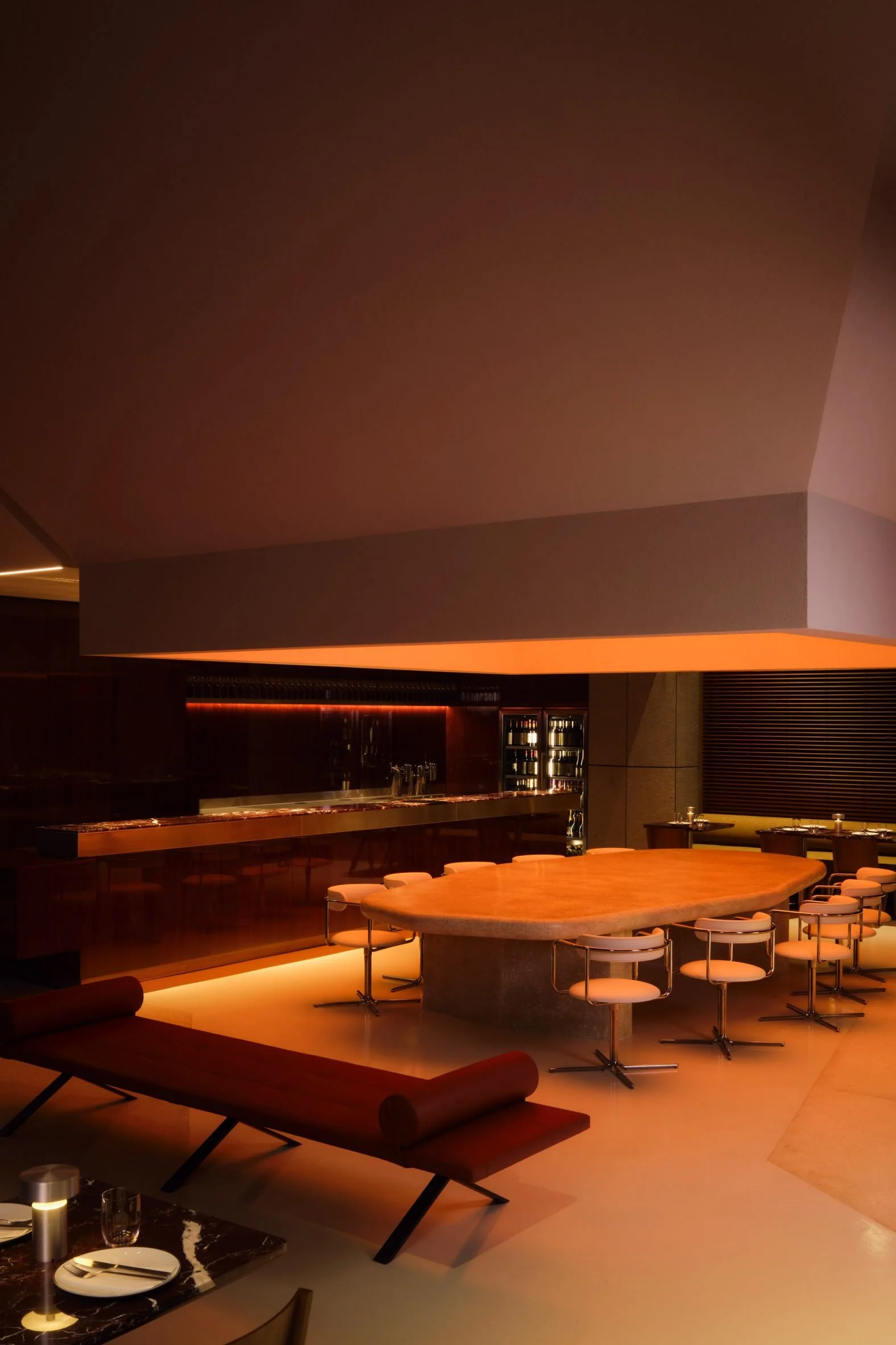 Millo 6 restaurant interior blending heritage details with contemporary design