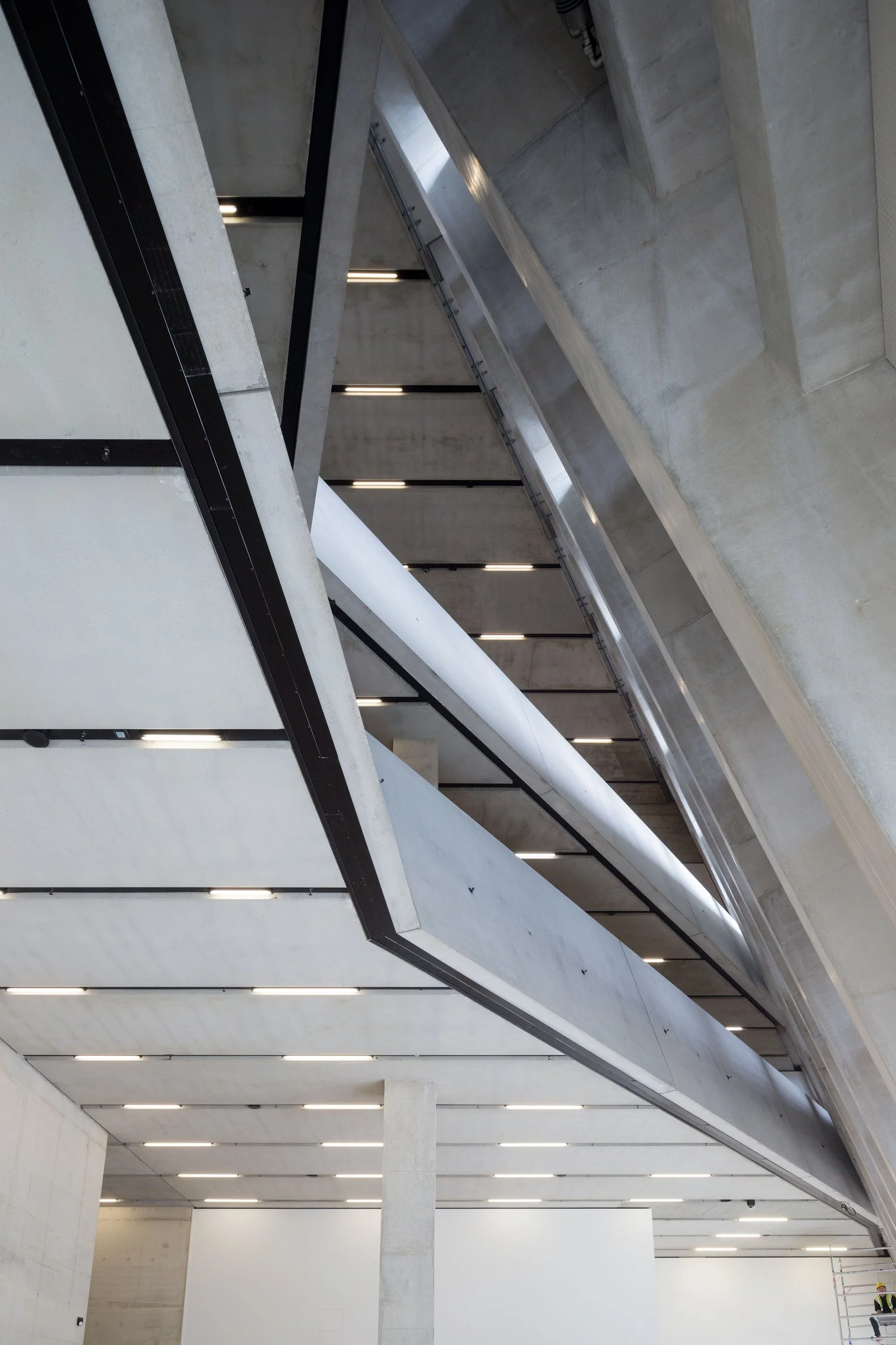 The vast turbine hall dwarfs visitors at Tate Modern, London's monument to modern and contemporary art