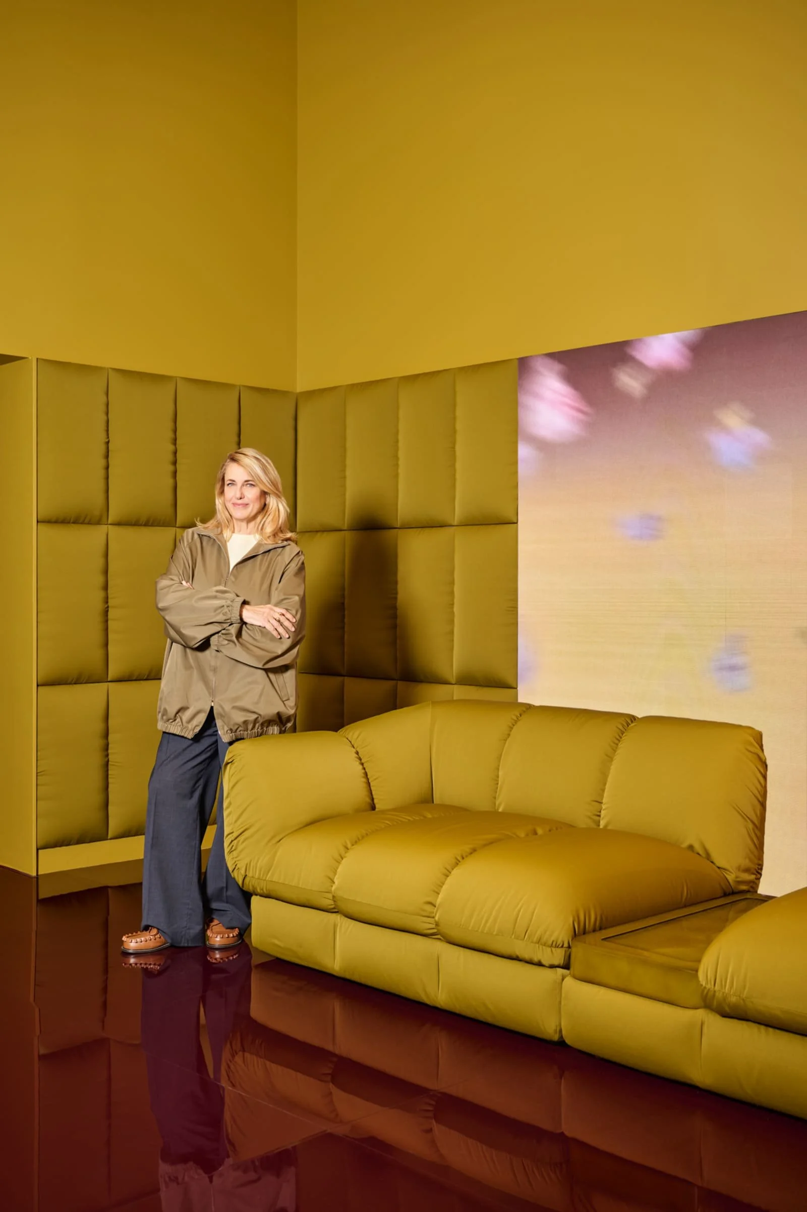 Portrait of Patricia Urquiola, architect, designer and Cassina Art Director