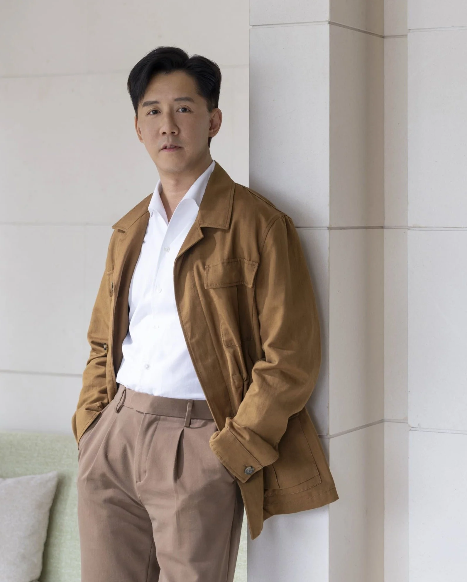 Portrait of André Fu, Hong Kong-based architect and designer