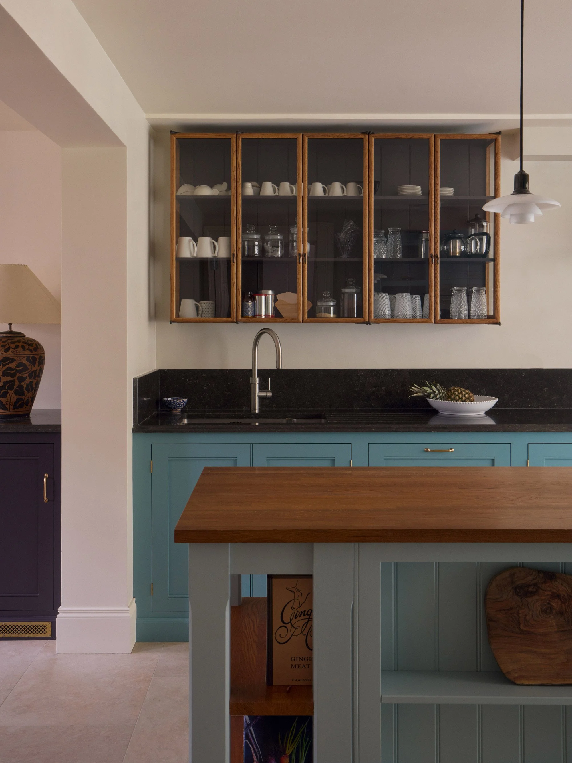 Contemporary residential interior designed by Phiber Interiors in London