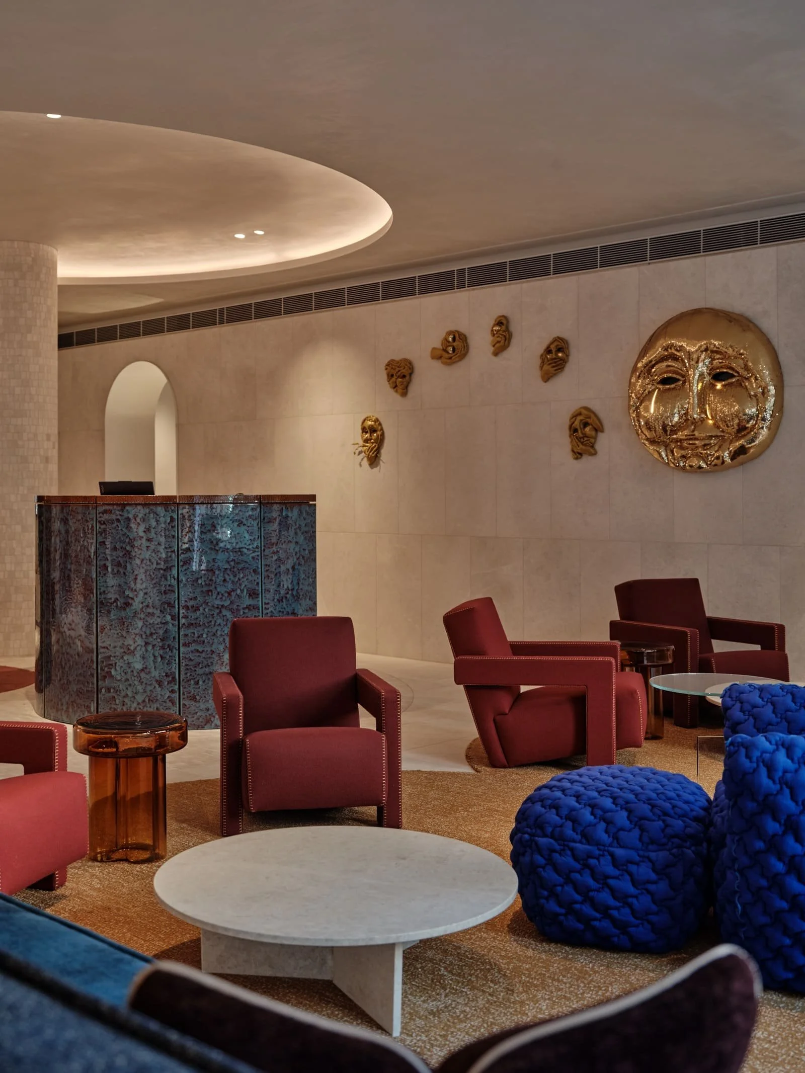 The EVE Hotel in Sydney featuring sculptural furniture, warm materials and contemporary Australian interiors