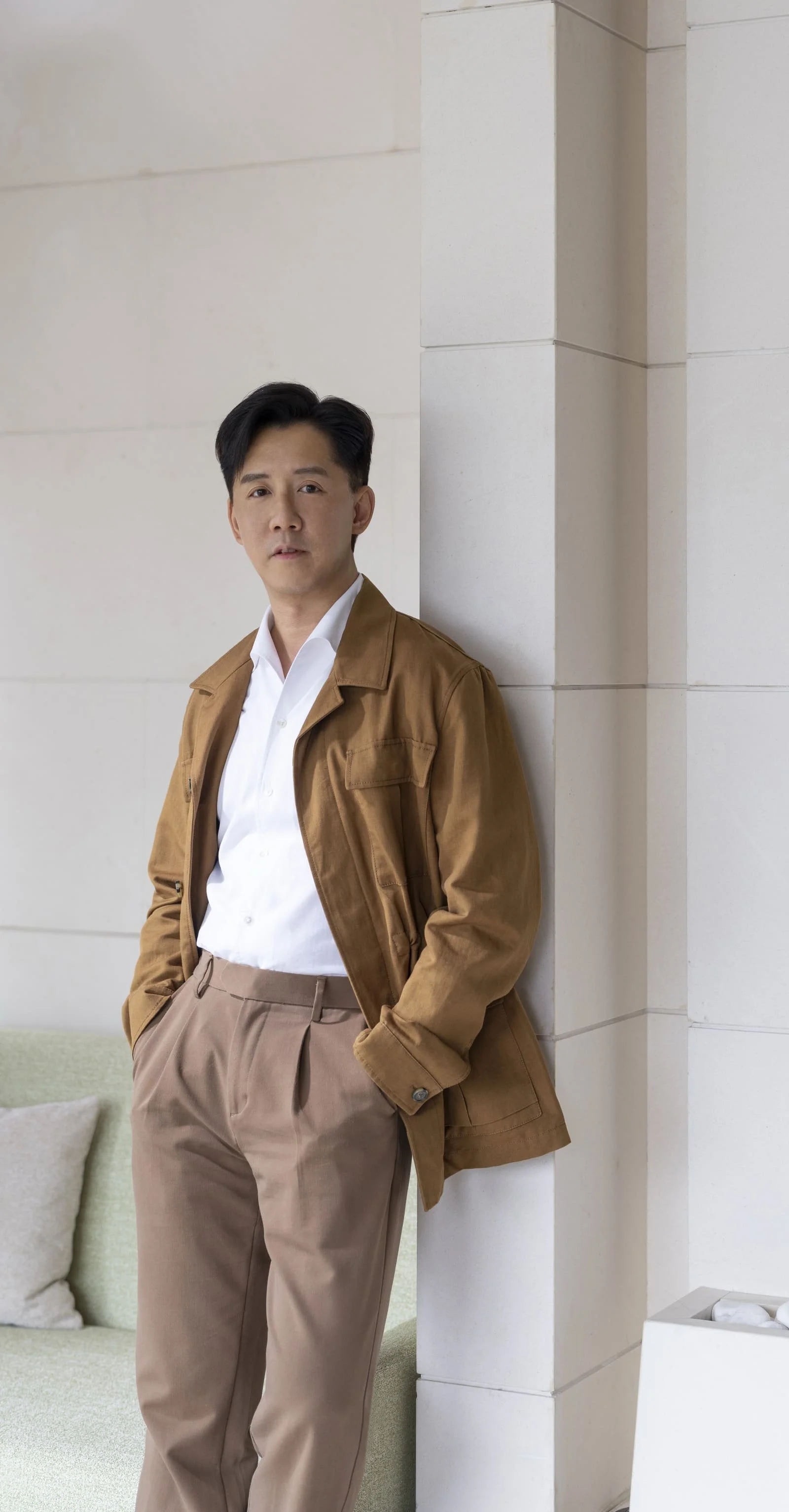 Portrait of André Fu, Hong Kong-based interior architect and designer