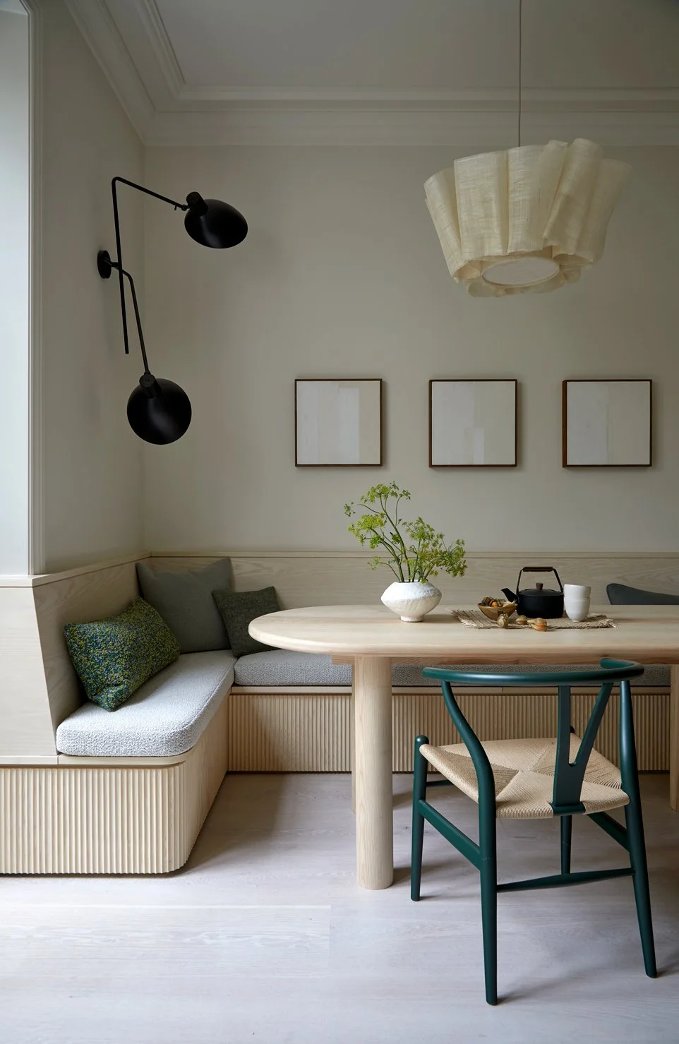 Interior photography by Anna Stathaki showcasing natural light and proportion.