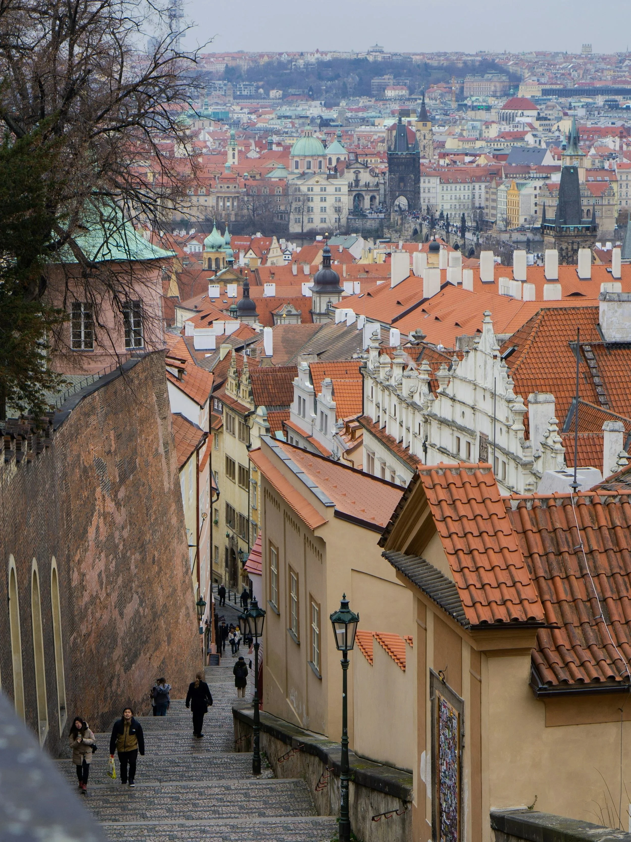 Vinohrady neighbourhood in Prague with historic architecture and local atmosphere