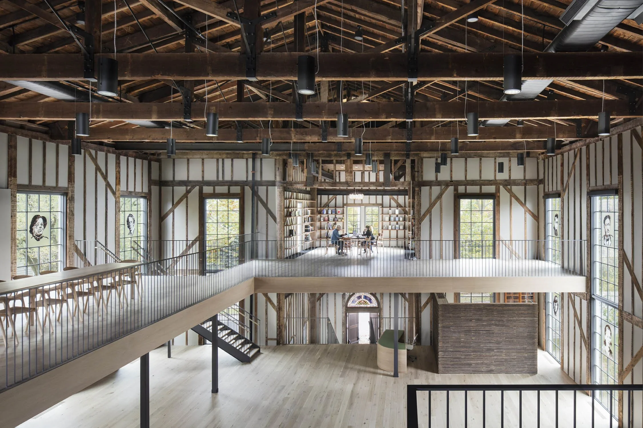 The Church cultural centre in Sag Harbor founded by Eric Fischl and April Gornik