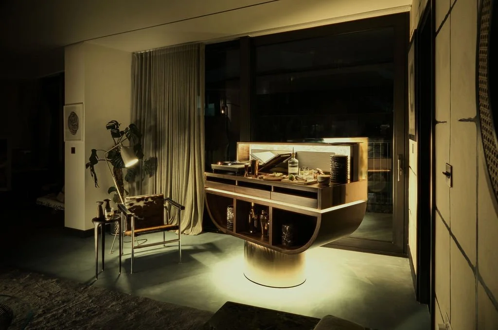 Luxury DJ console by Club Kiva blending furniture design and music culture