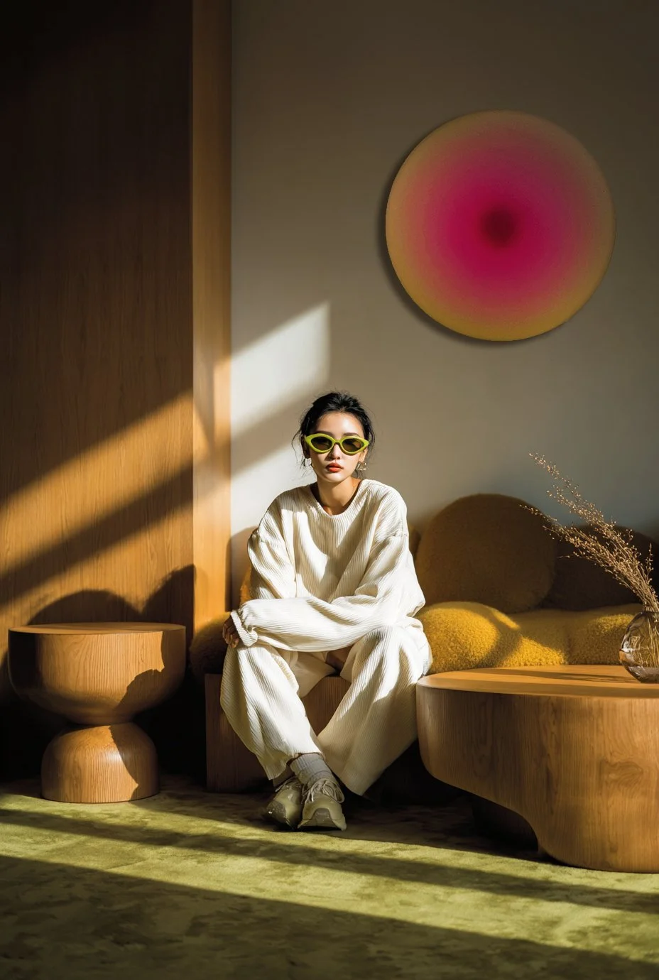 FEY Art Light by femm creating soft atmospheric glow.