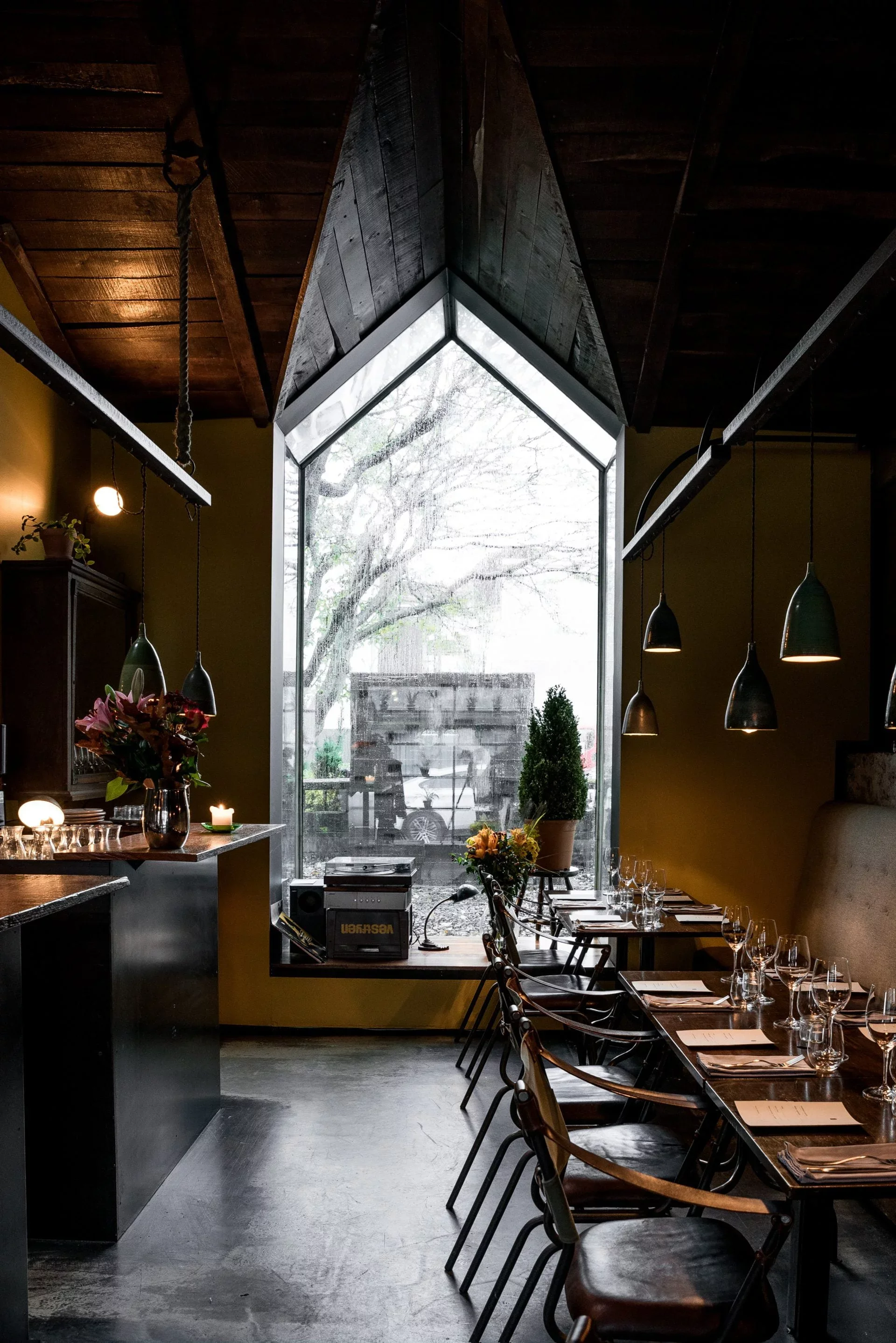 Plated tasting course at Hosiló fine dining restaurant on Ingólfsstræti, Reykjavík