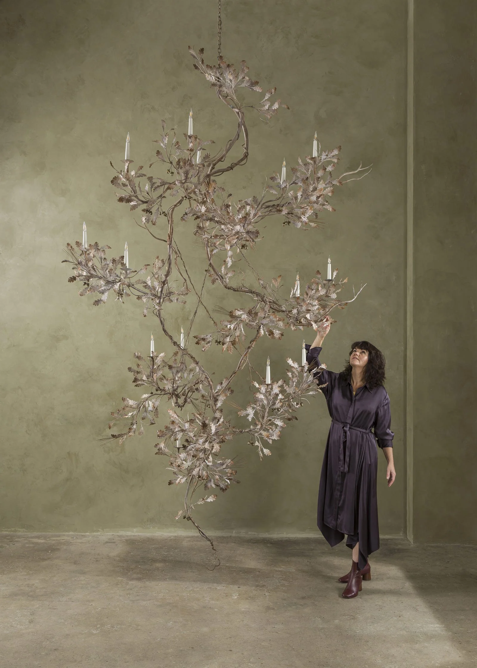Mater Quercus and Nicola Cox in the London Atelier