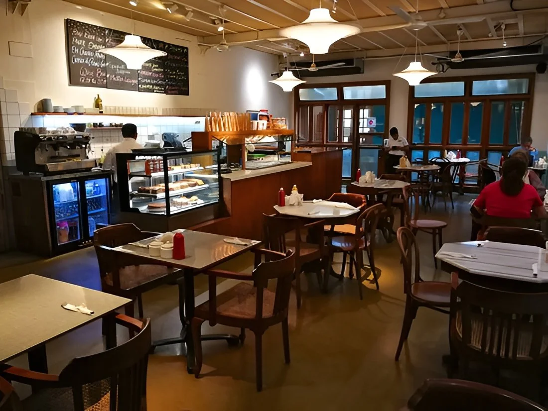 Interior of Kala Ghoda Wine Bar in Mumbai's arts and cultural district.