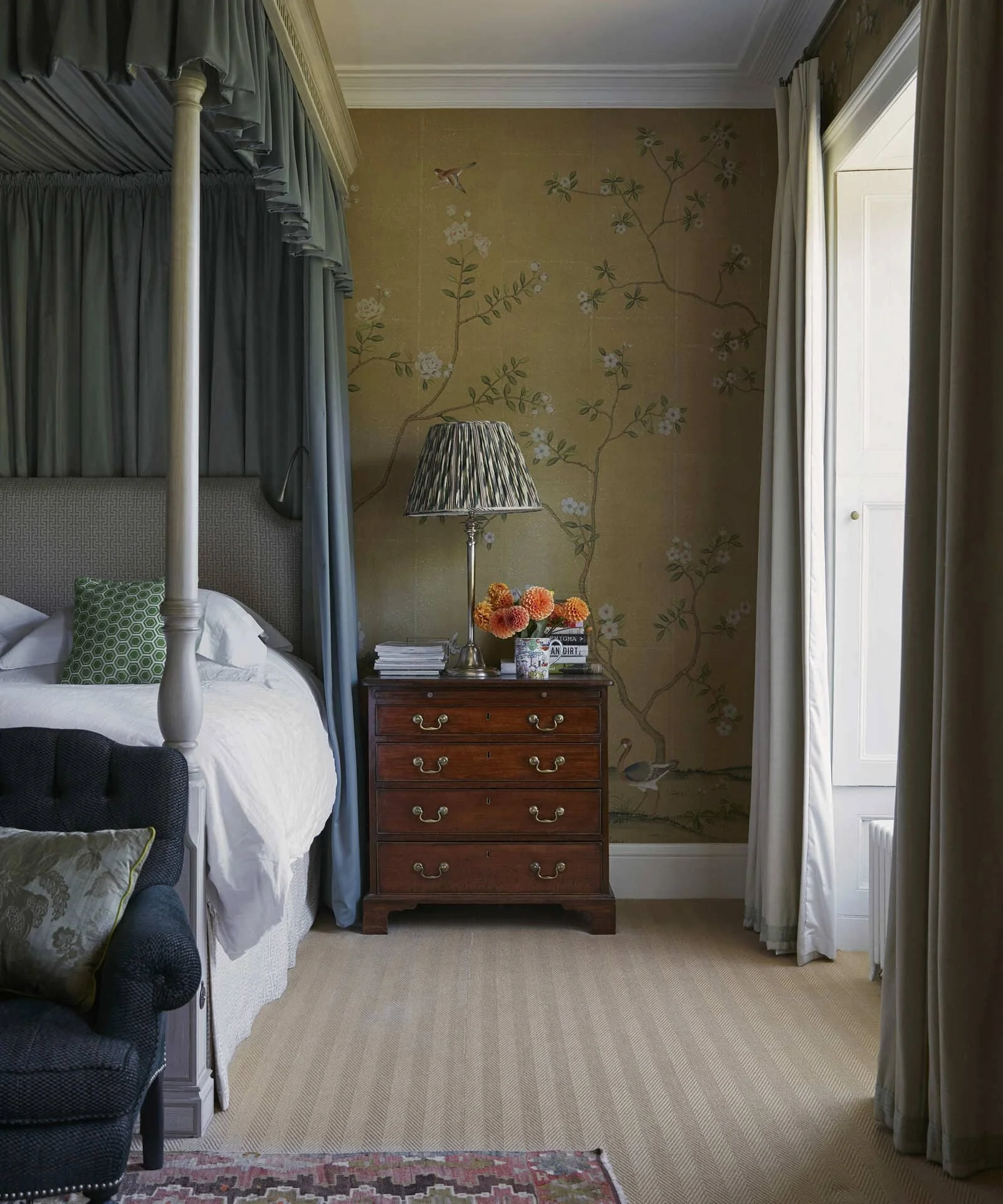 Wiltshire Bedroom Designed by Ben Pentreath