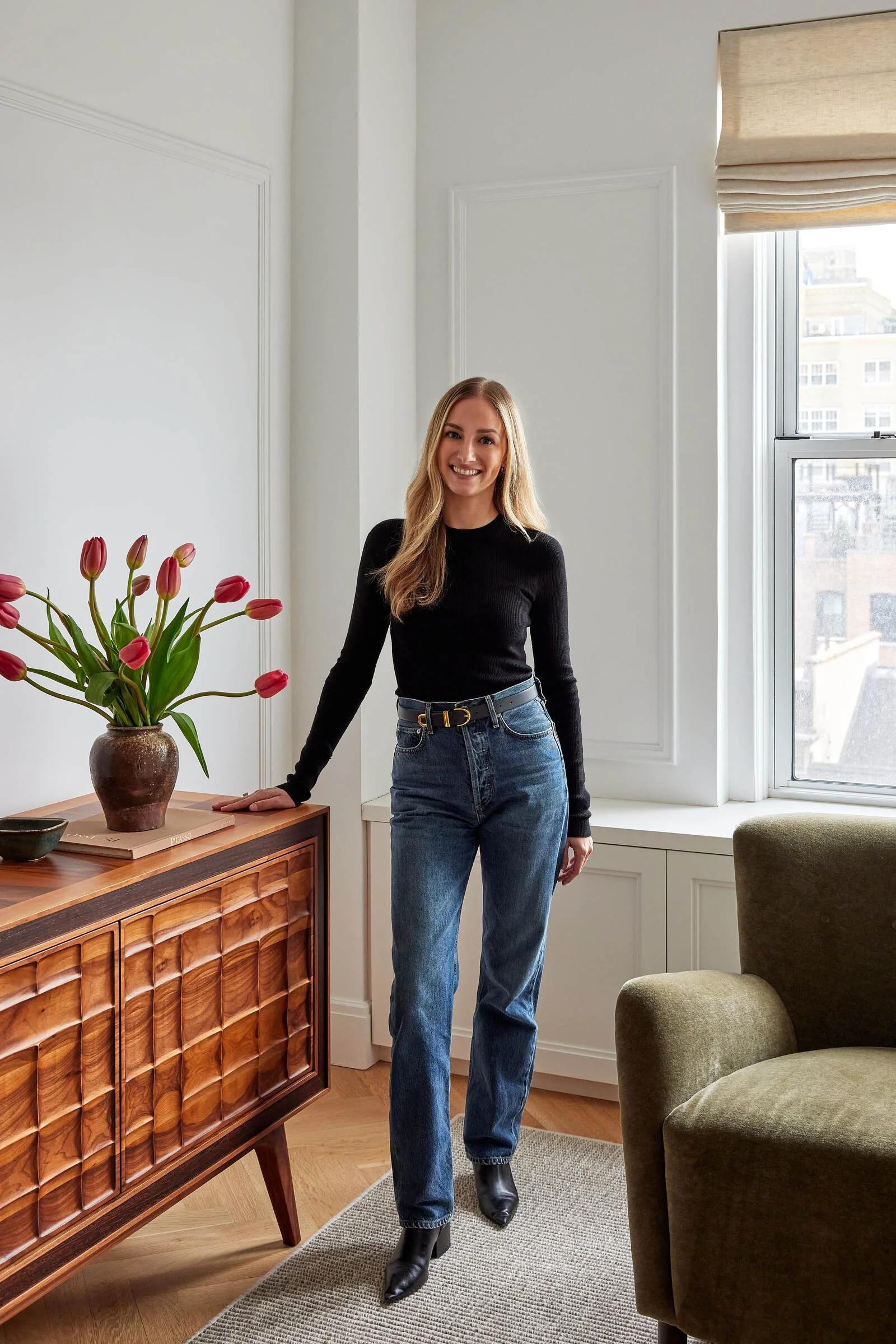 Kylie Bosworth founder of KKB Interiors portrait
