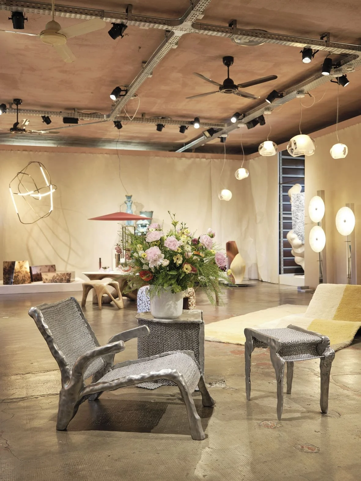 Design objects and furniture at Spazio Rossana Orlandi, Milan