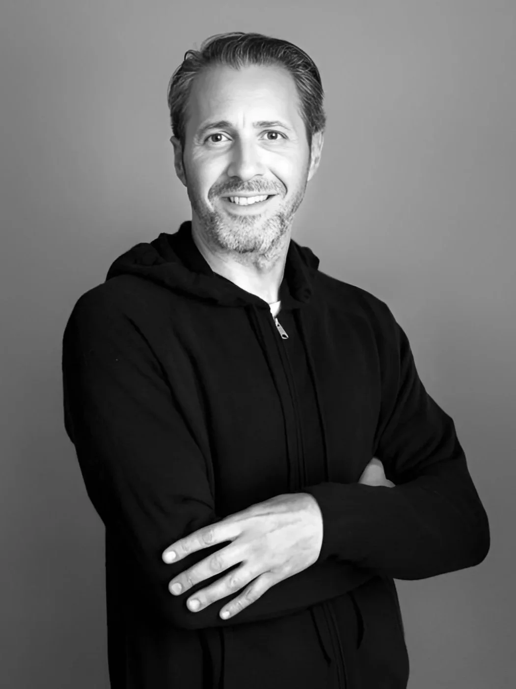 Portrait of Albert Angel, architect and co-founder of Kwerk