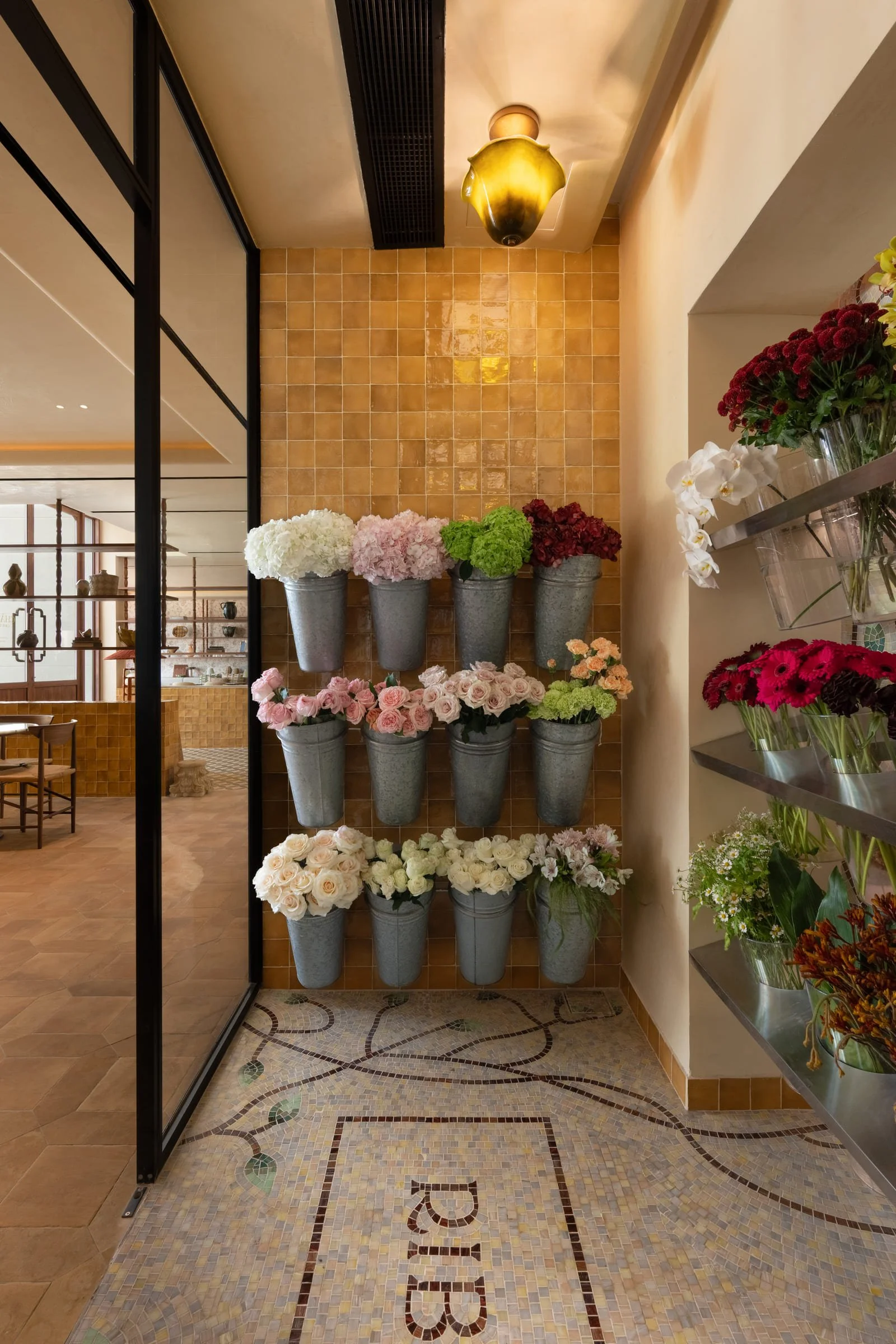Ribbonaira flower shop integrated within the Chapter villa experience