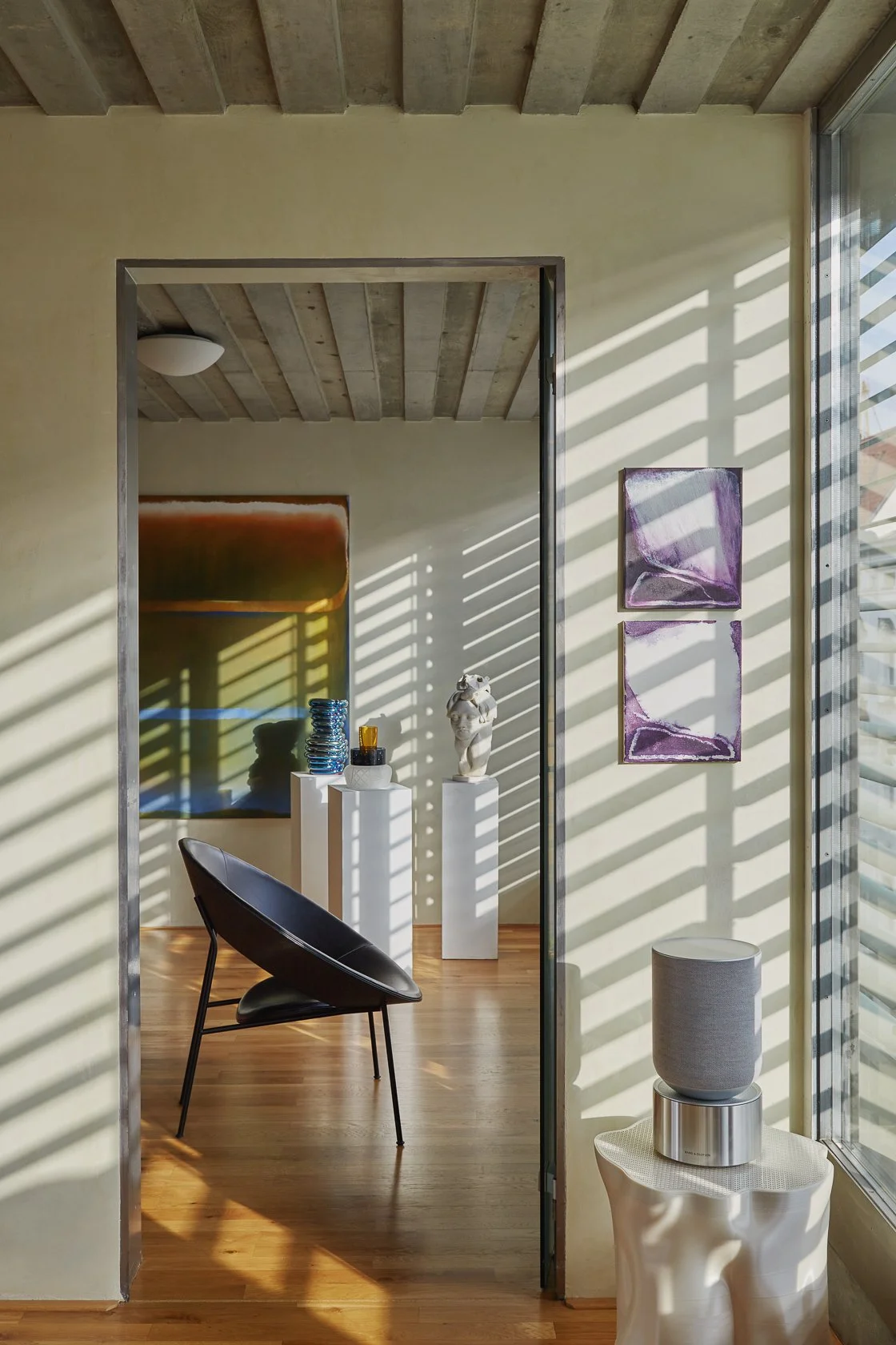 Nookart Studio Prague showcasing collectible design in an apartment-style setting