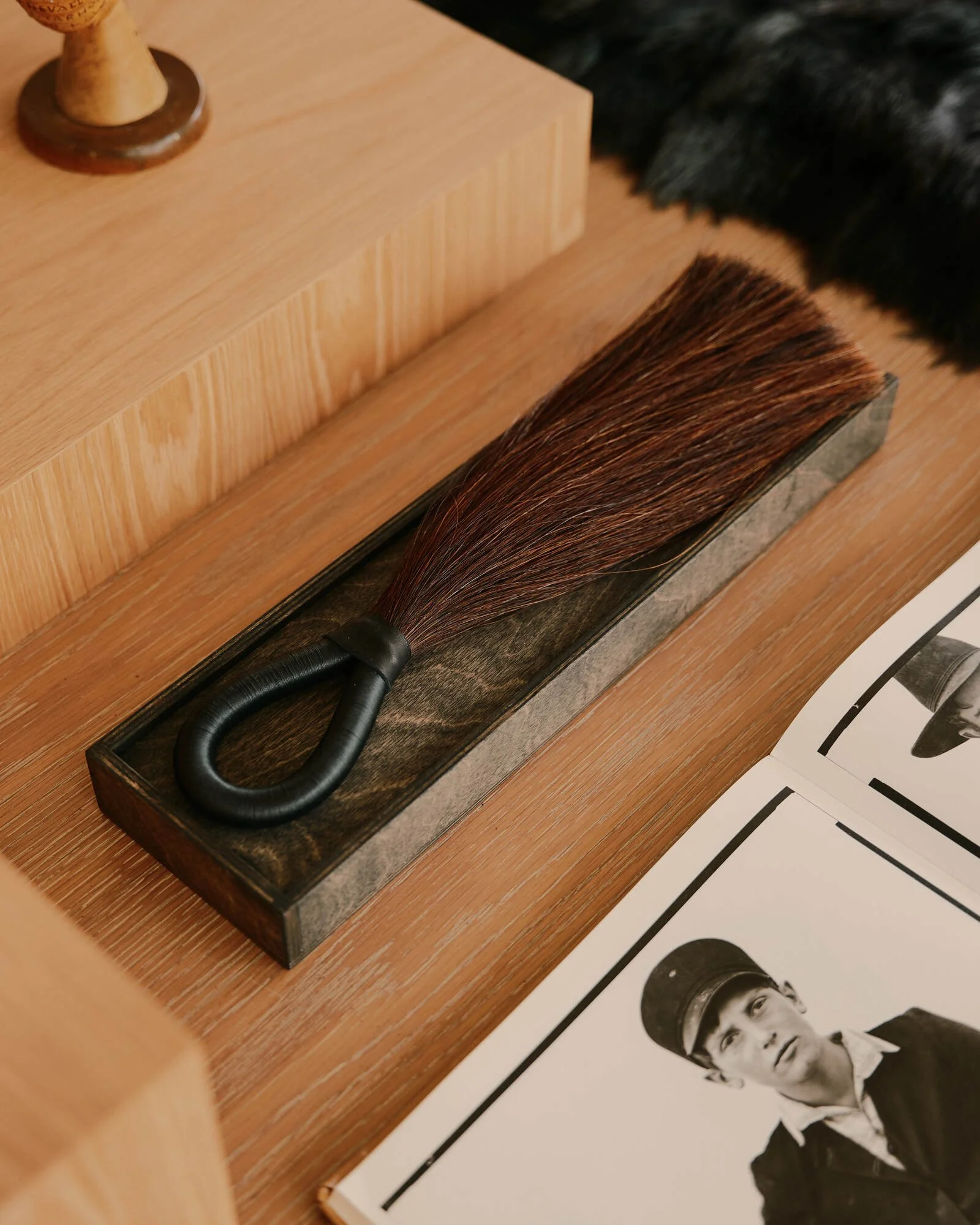 KARA MANN interior featuring authentic materials and understated luxury