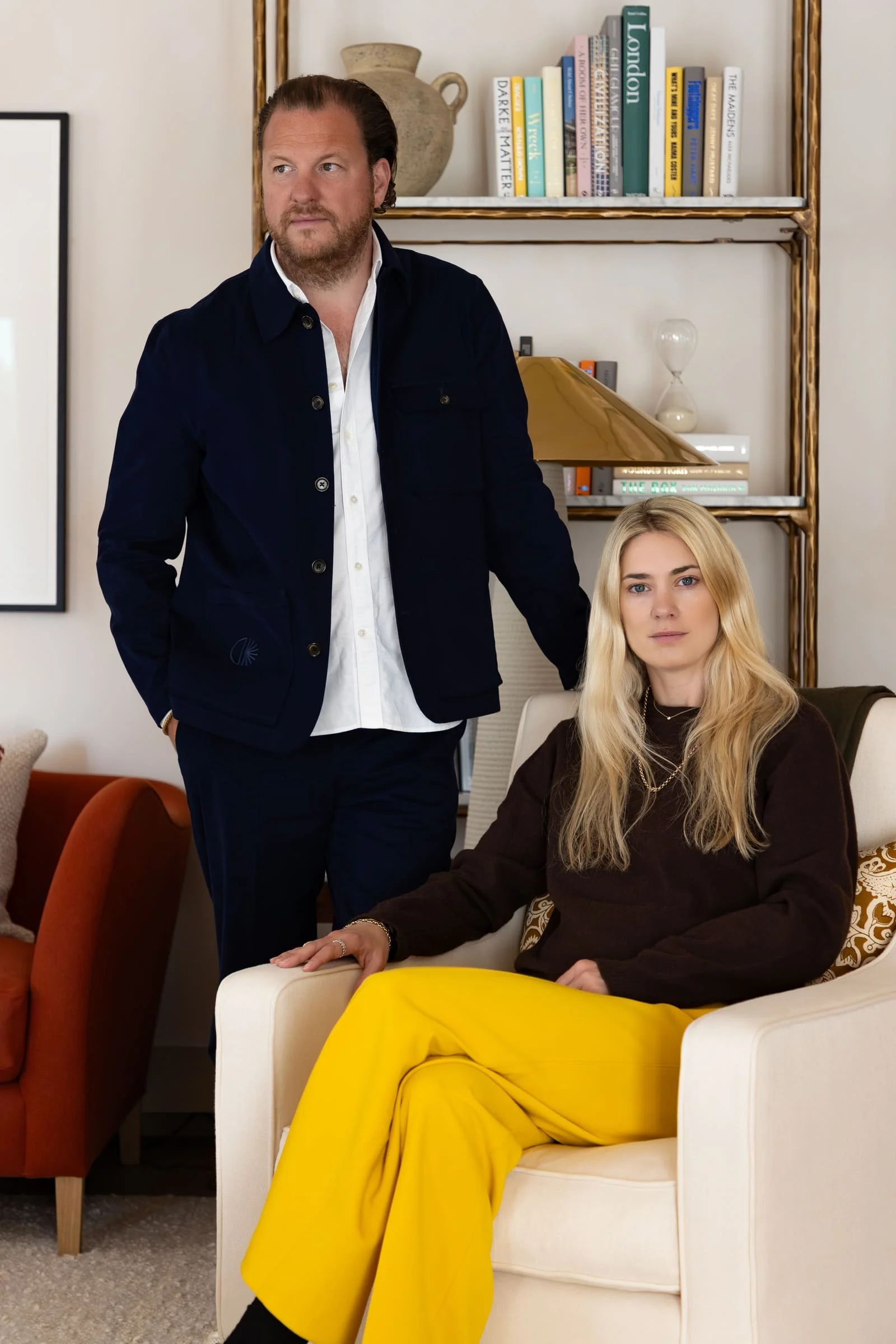 Richard and Angelica Squire of Studio Squire, London interior design studio