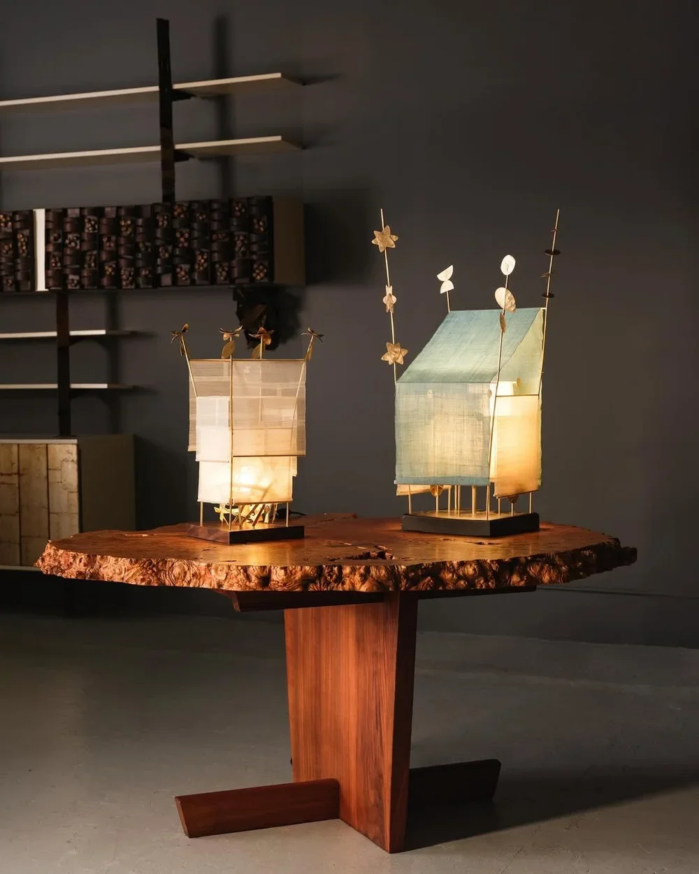 Dobrinka Salzman Gallery in New York displaying collectible twentieth-century furniture