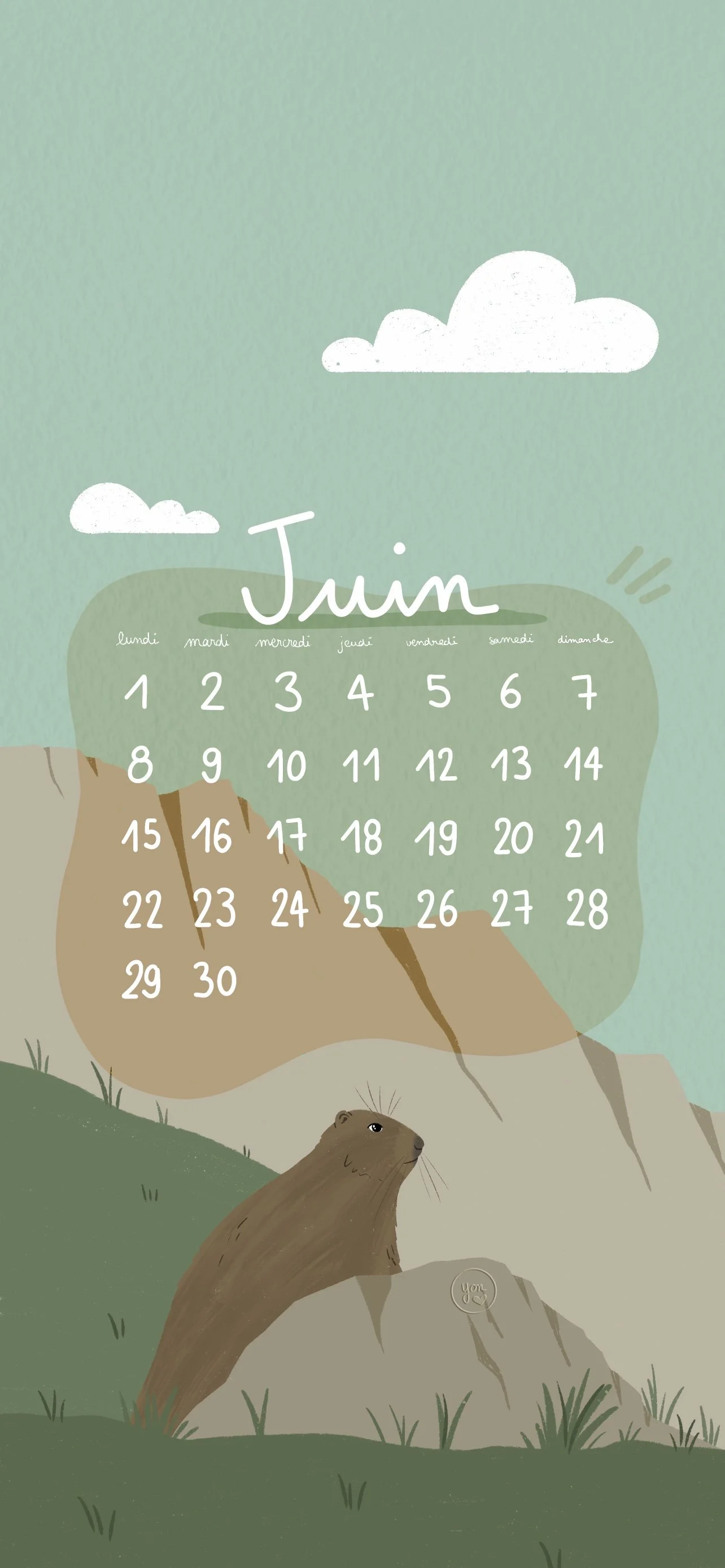 Fond d’écran de juin