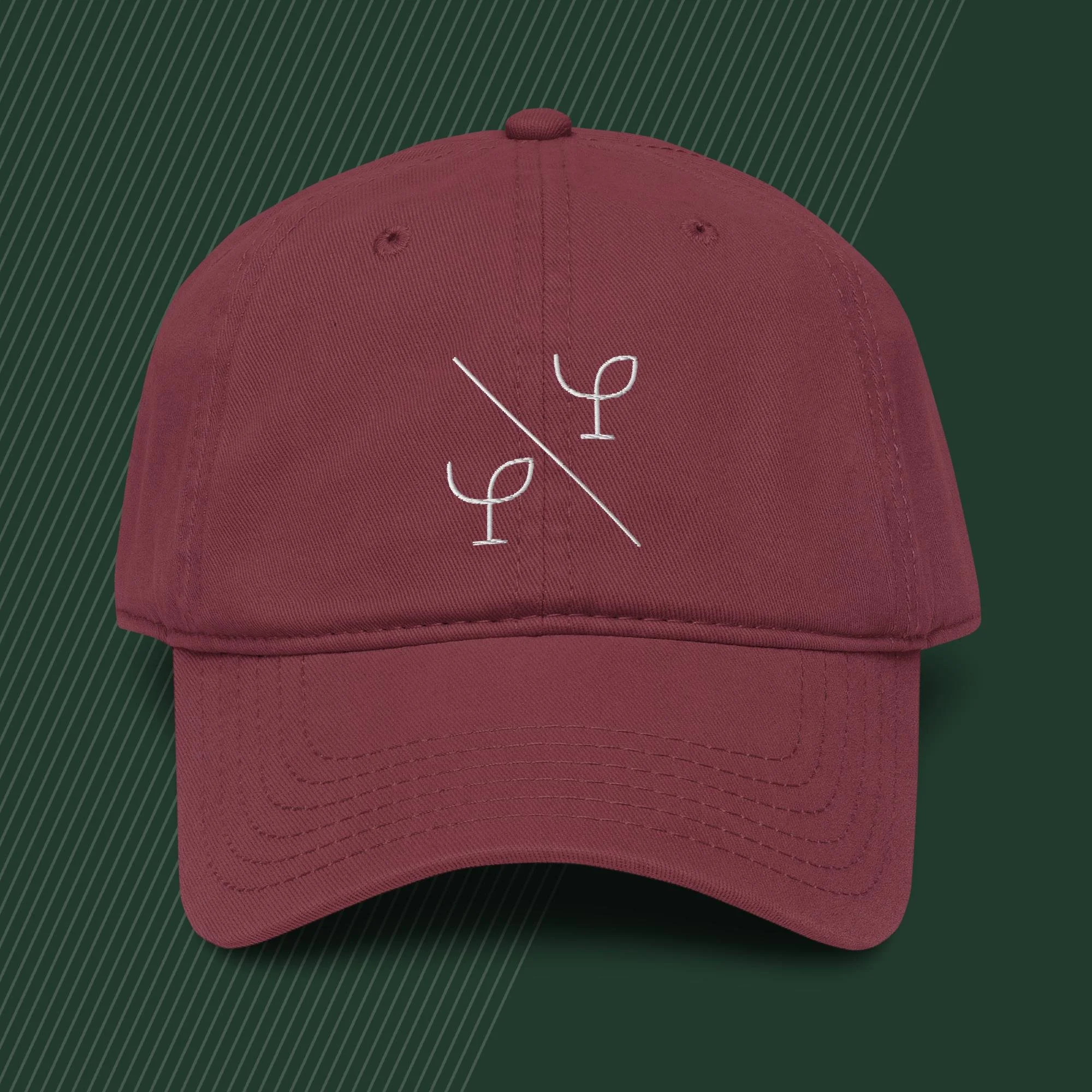 Two Coupes Embroidered Baseball Cap