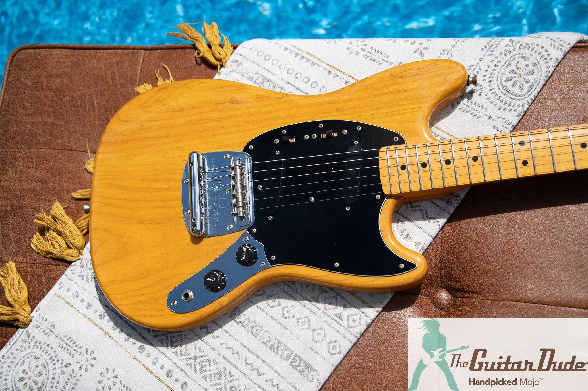 2010 Fender MG77 - 70's Mustang with Maple Fretboard Reissue