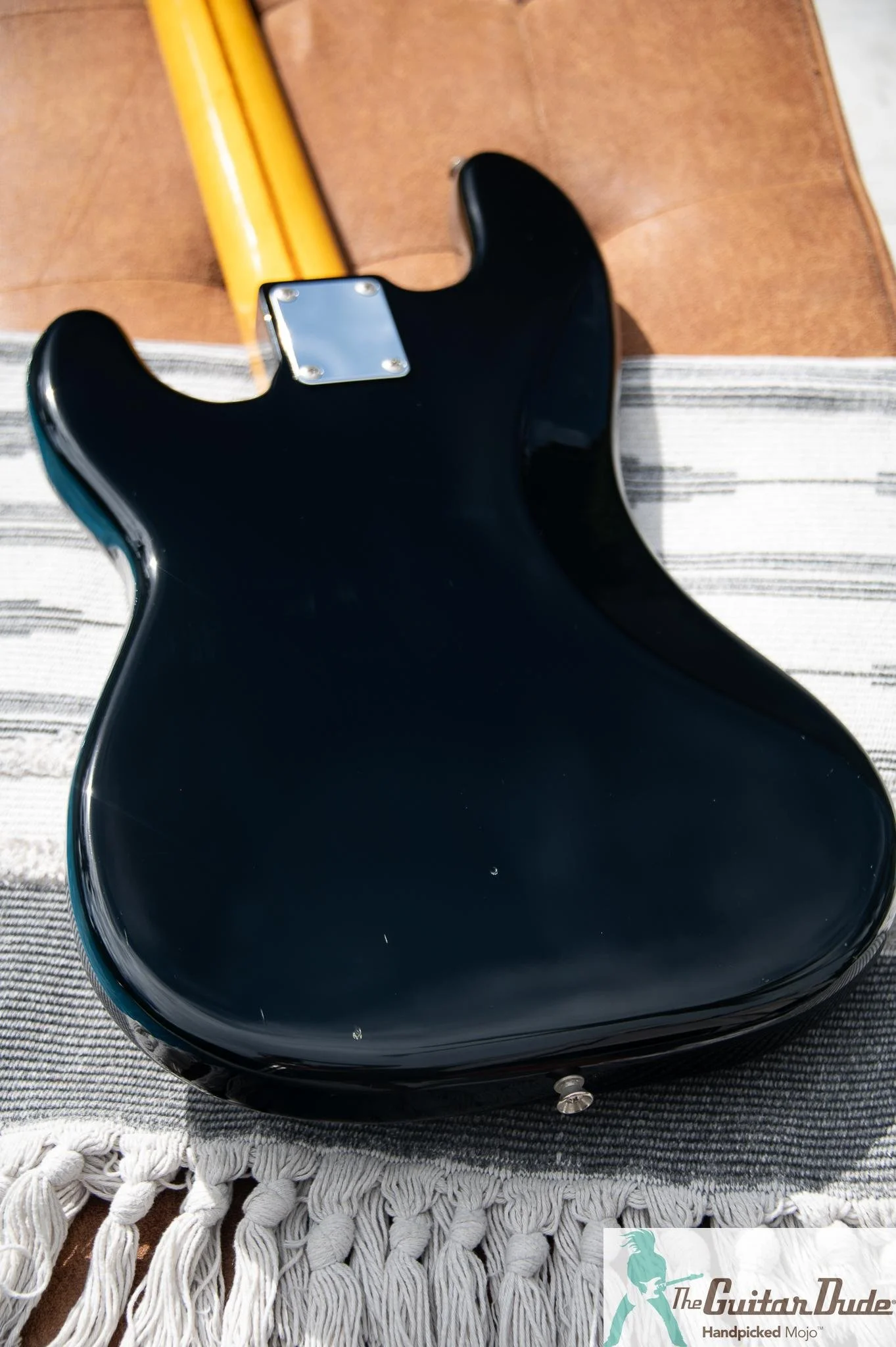 2000 Fender Japan PB57 '57 Precision Bass reissue black, photo 12